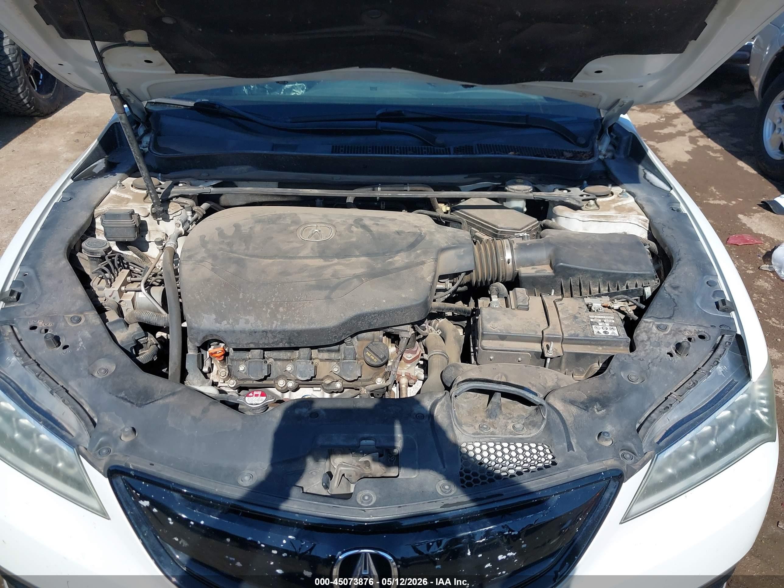 2015 Acura Tlx V6 Tech White vin: 19UUB2F52FA023391