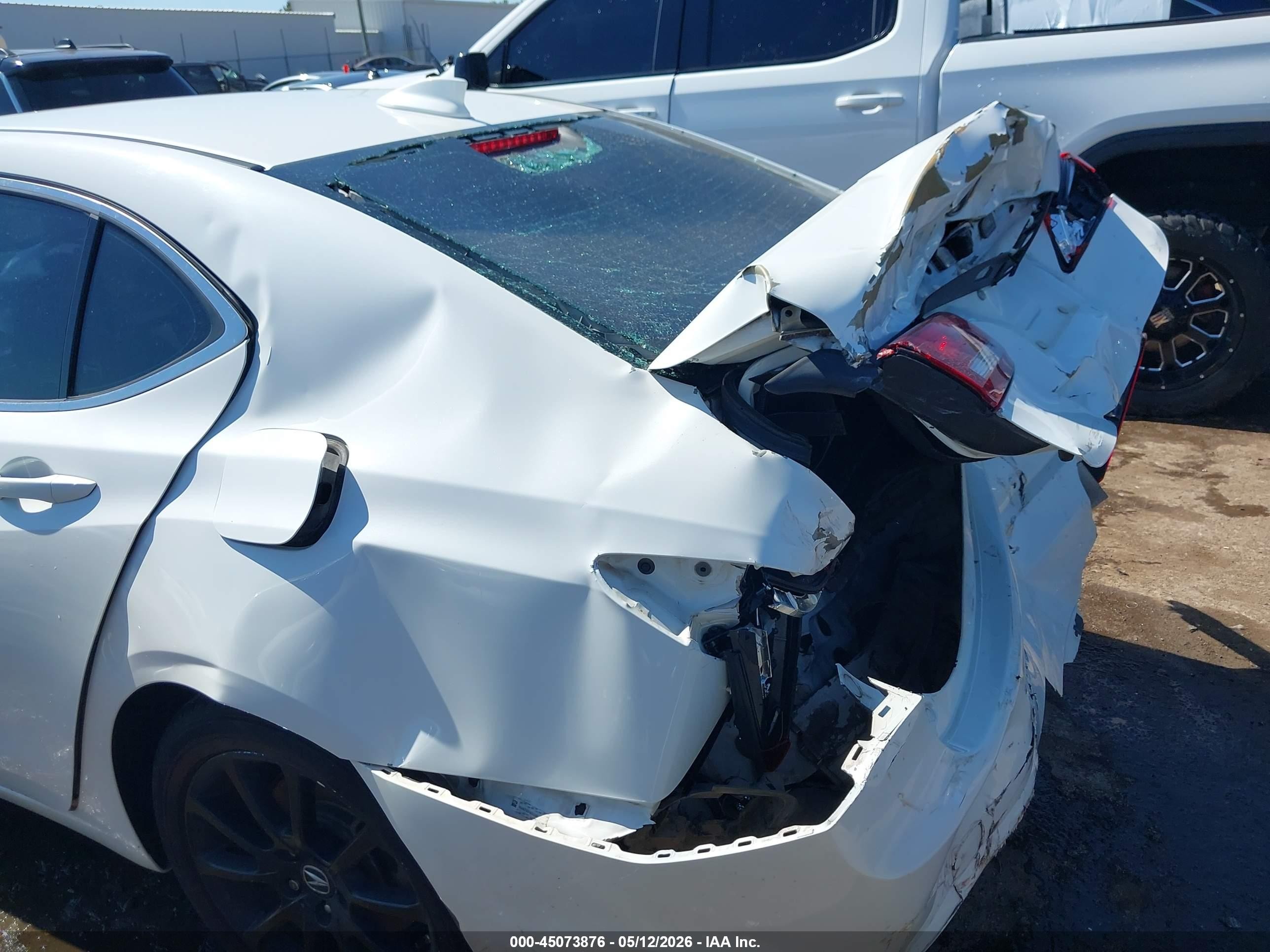 2015 Acura Tlx V6 Tech White vin: 19UUB2F52FA023391