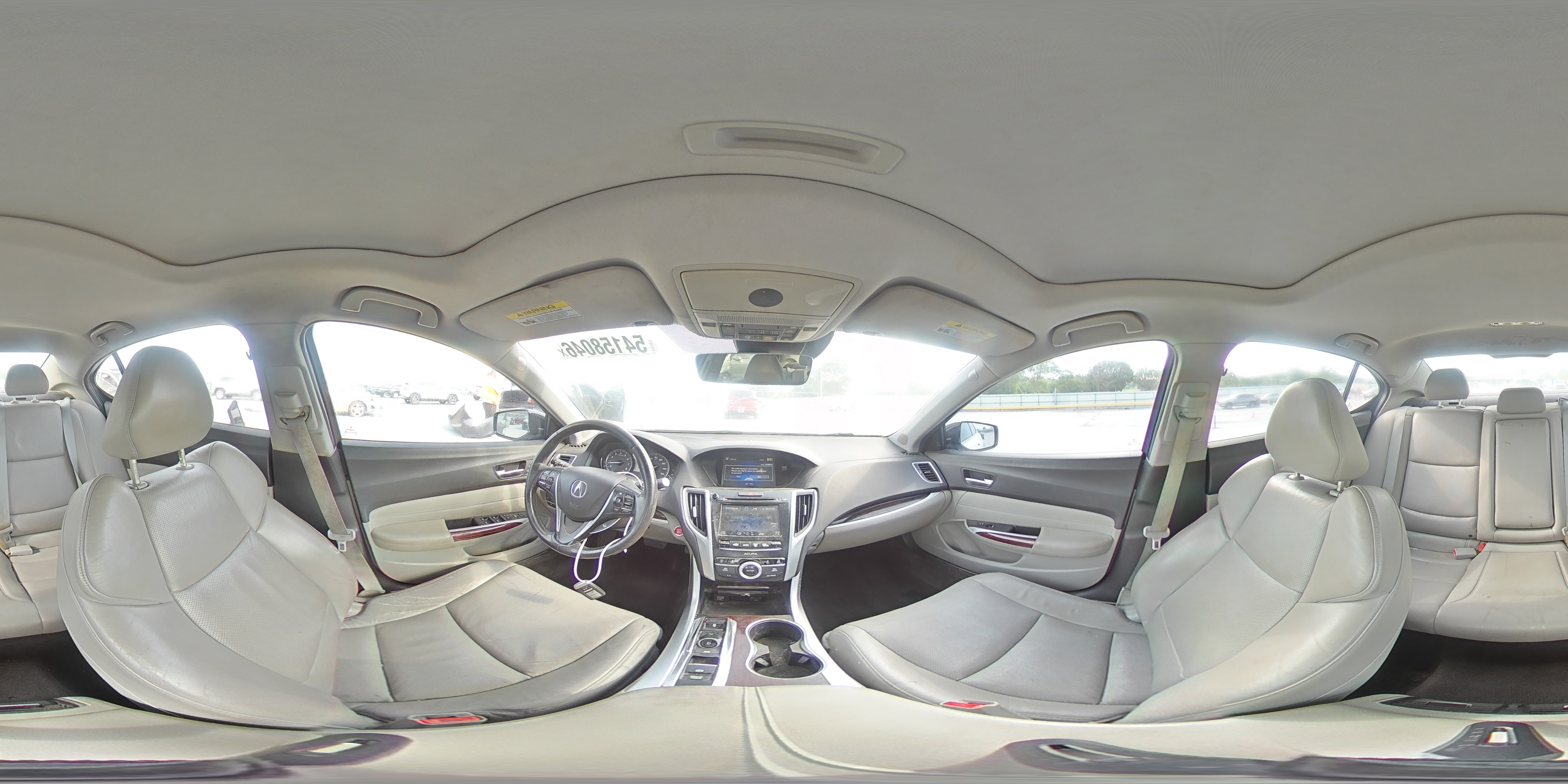 2015 Acura Tlx Tech White vin: 19UUB2F53FA011573