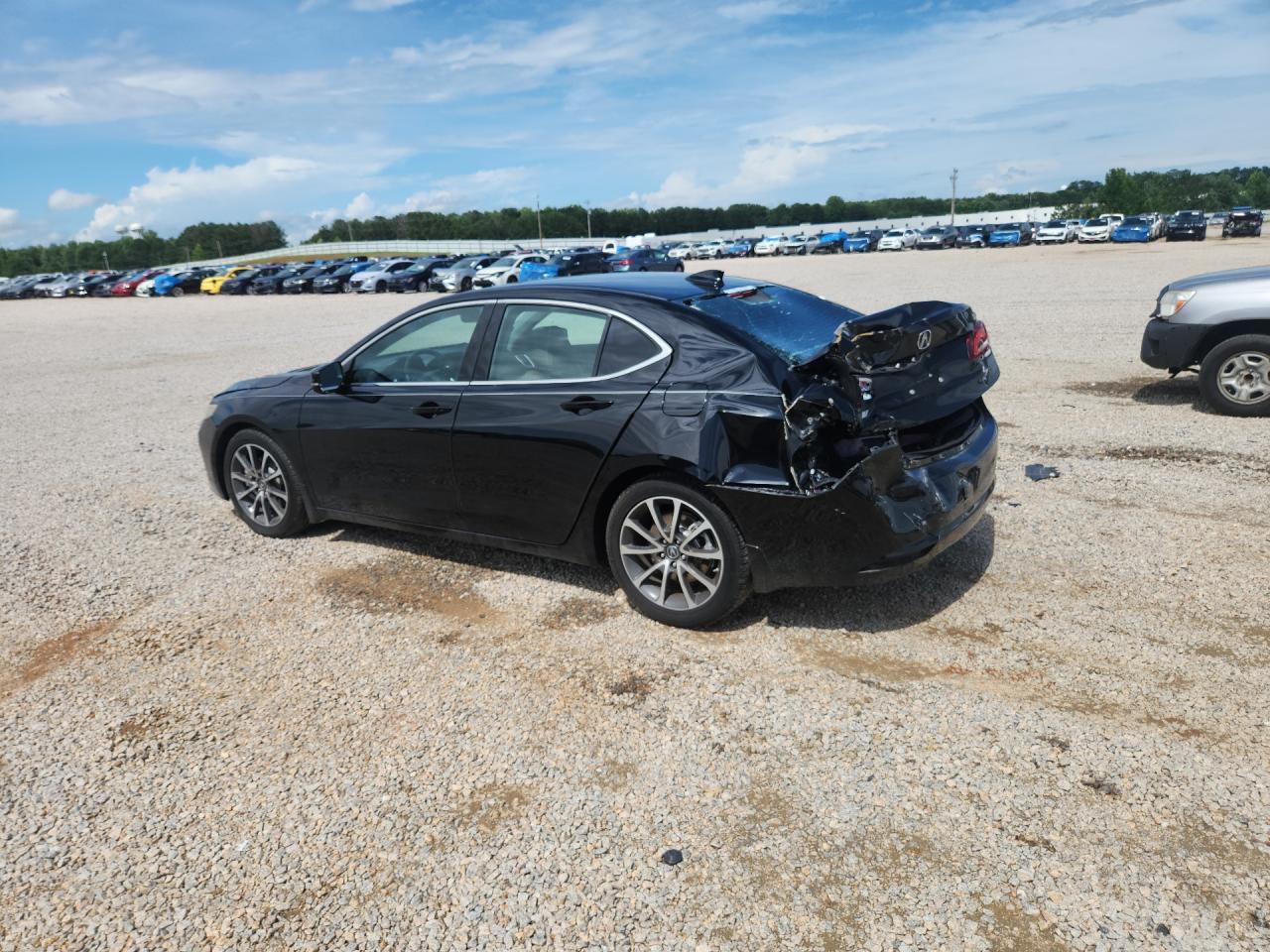 2015 Acura Tlx Tech Черный vin: 19UUB2F53FA019351