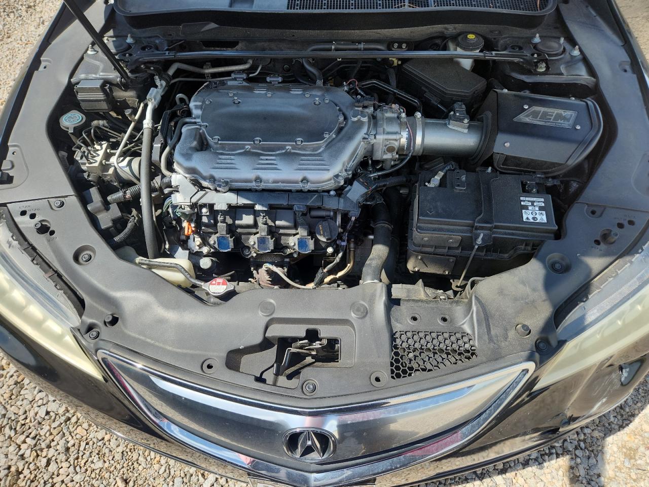 2015 Acura Tlx Tech Черный vin: 19UUB2F53FA019351