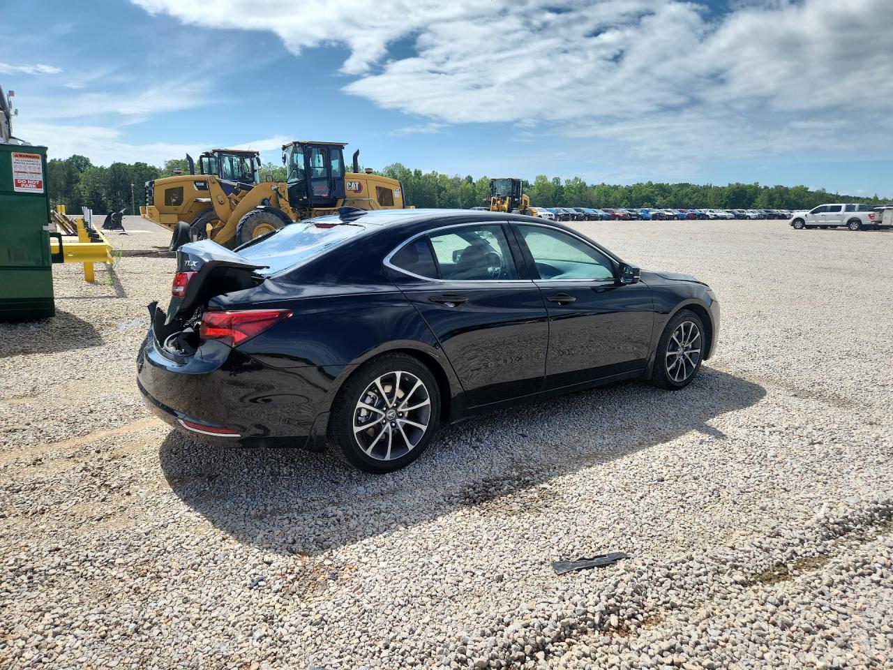 2015 Acura Tlx Tech Черный vin: 19UUB2F53FA019351