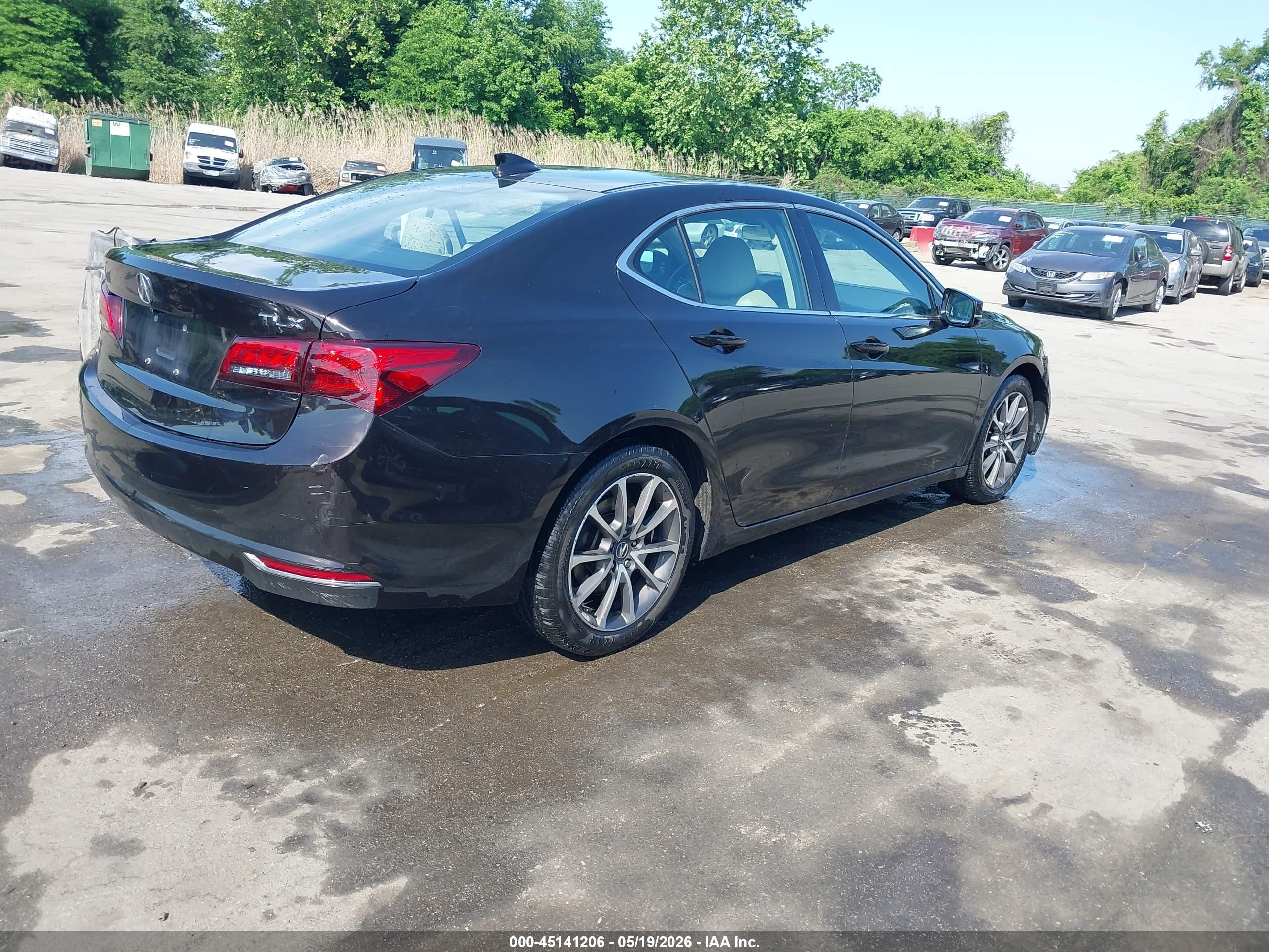 2017 Acura Tlx Technology Package Maroon vin: 19UUB2F53HA002701