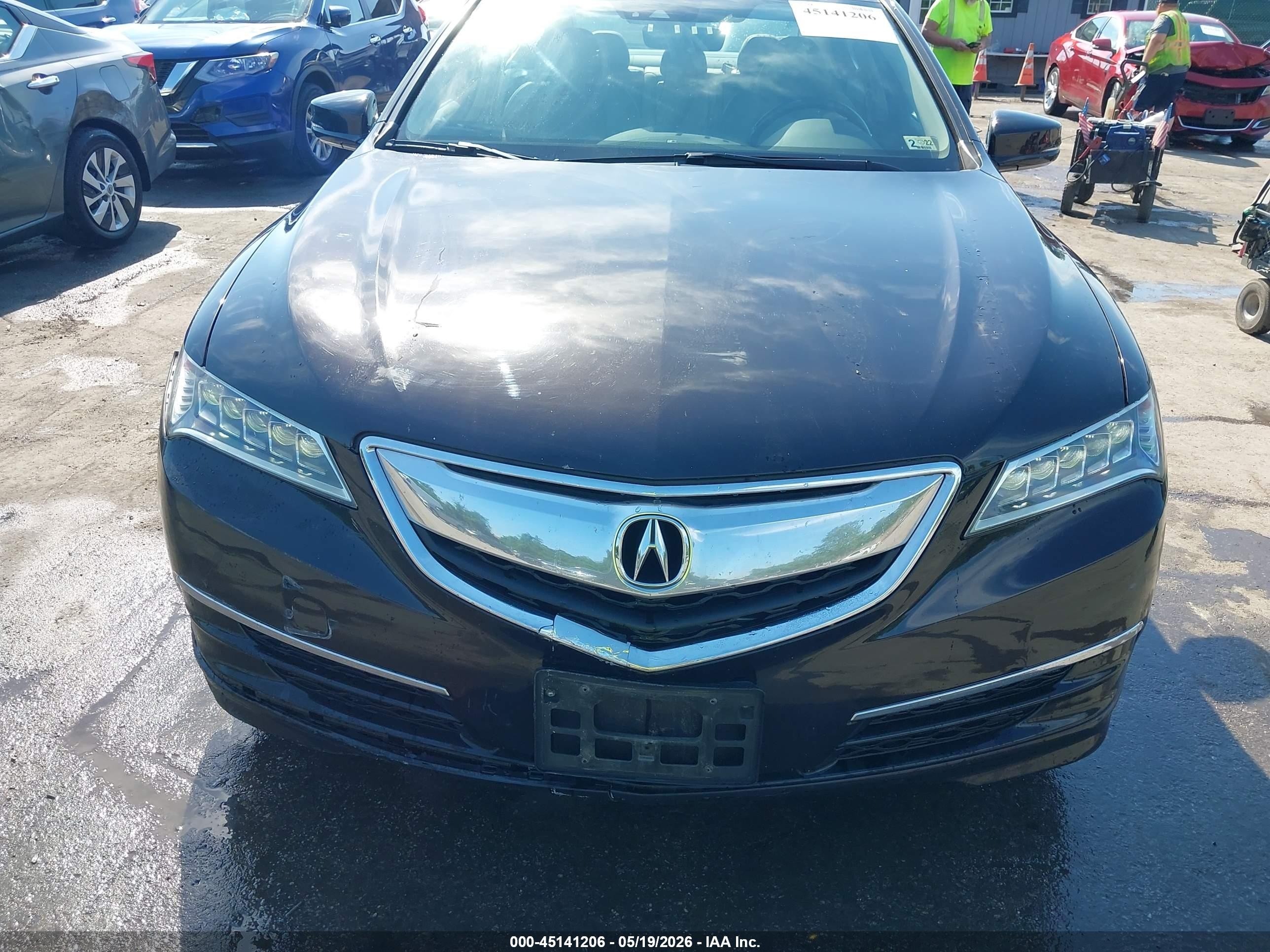 2017 Acura Tlx Technology Package Maroon vin: 19UUB2F53HA002701