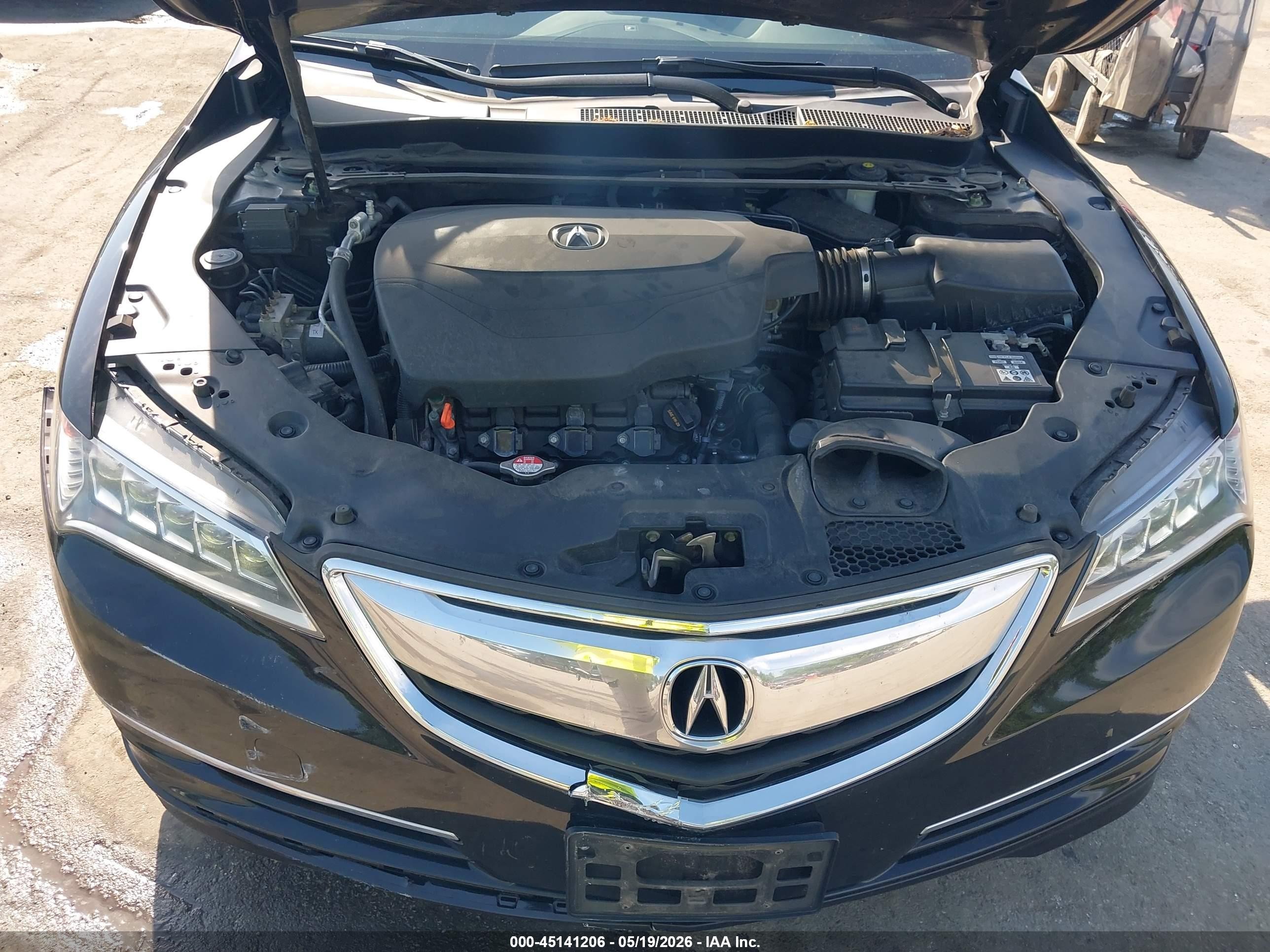 2017 Acura Tlx Technology Package Maroon vin: 19UUB2F53HA002701