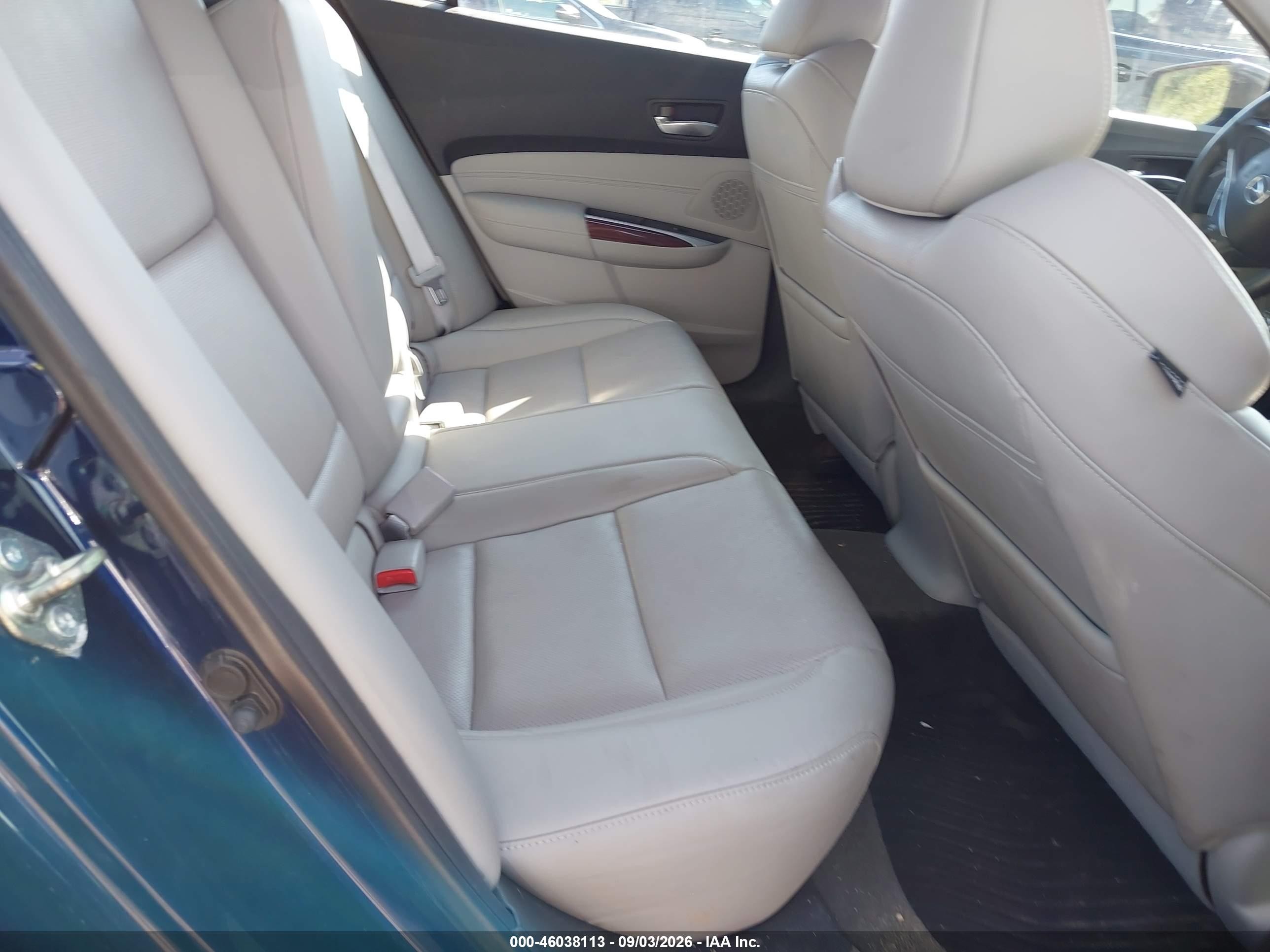 2015 Acura Tlx V6 Tech Синий vin: 19UUB2F54FA003515