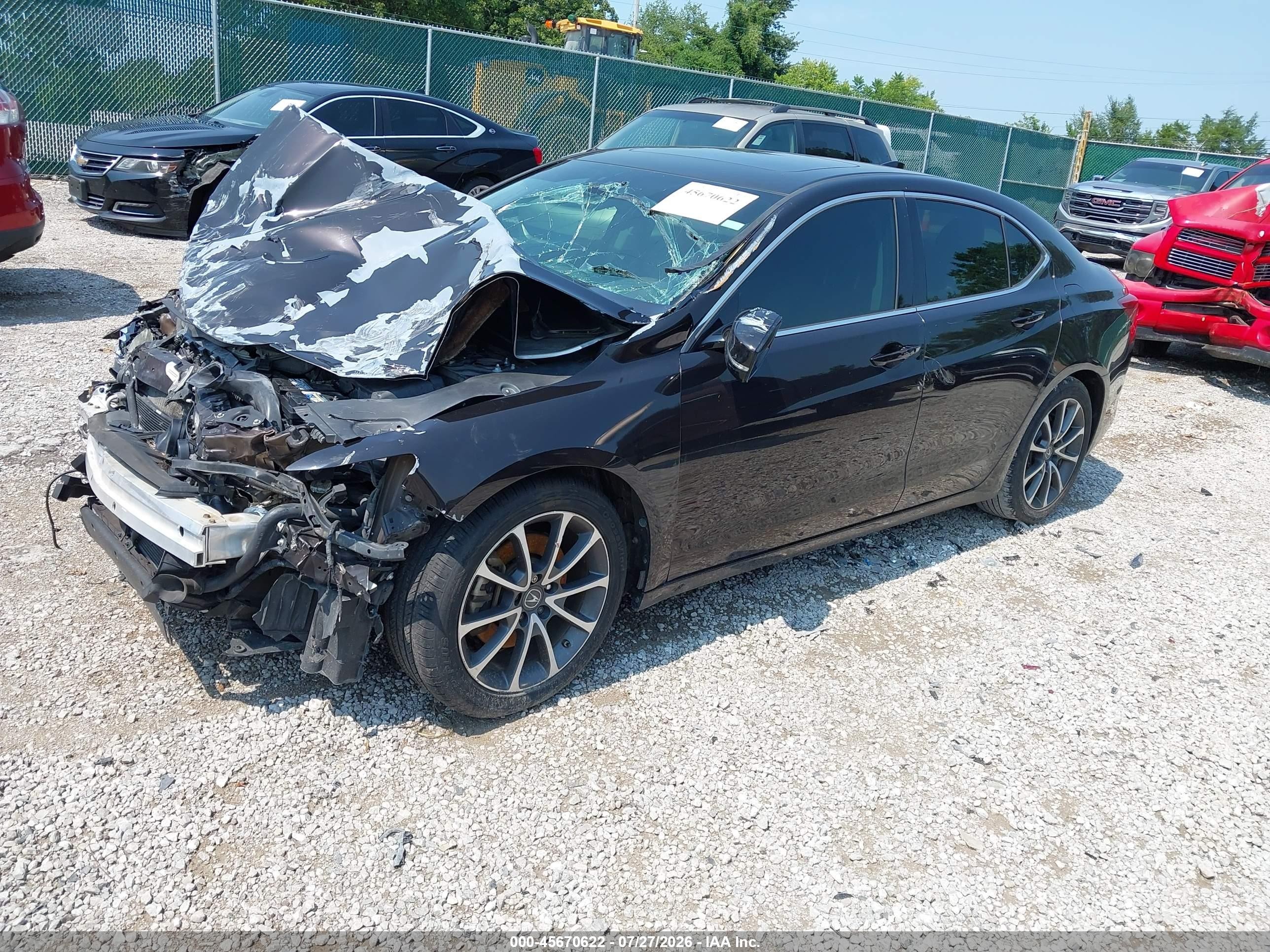 2015 Acura Tlx V6 Tech Black vin: 19UUB2F54FA004907