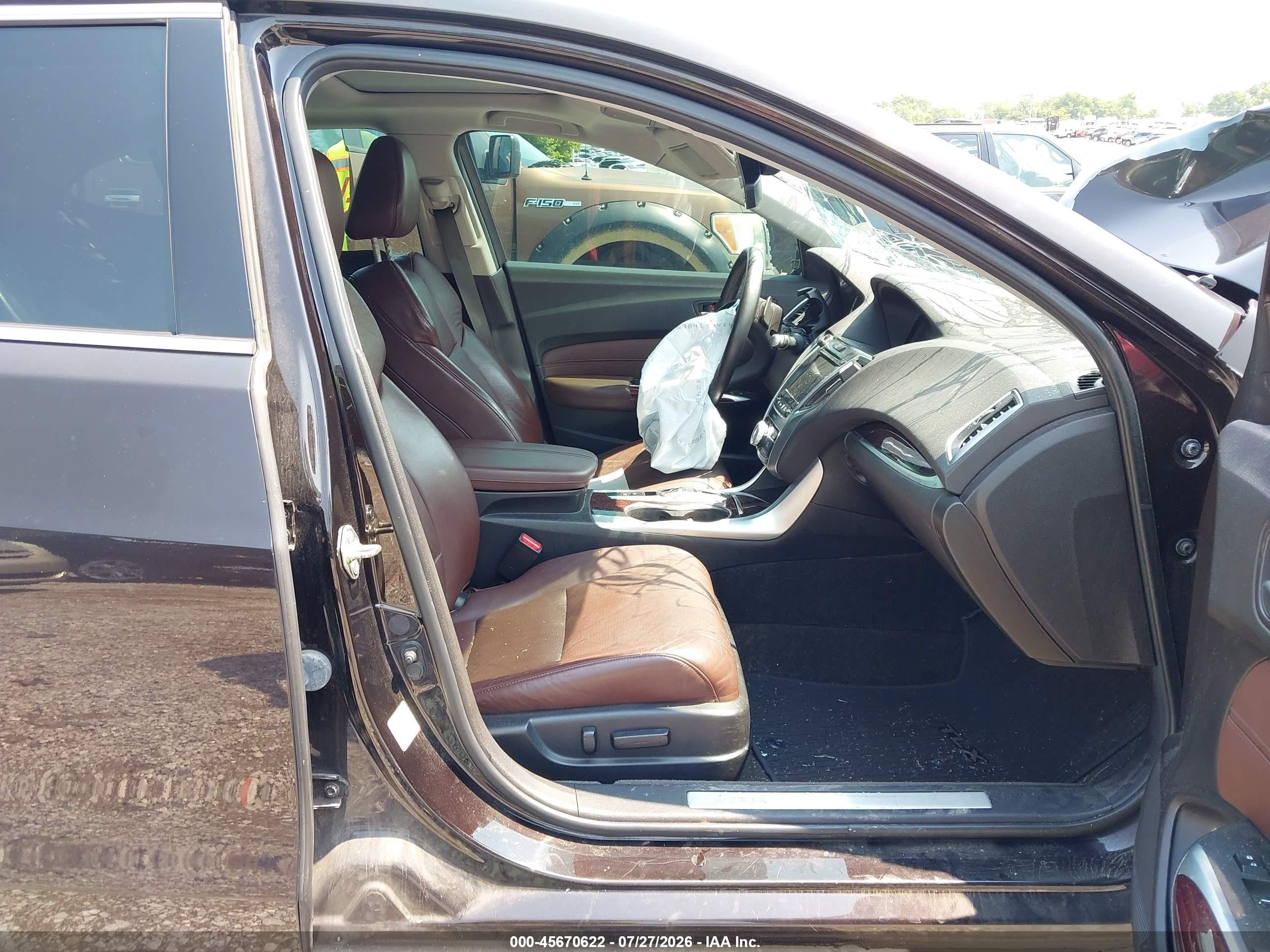 2015 Acura Tlx V6 Tech Black vin: 19UUB2F54FA004907