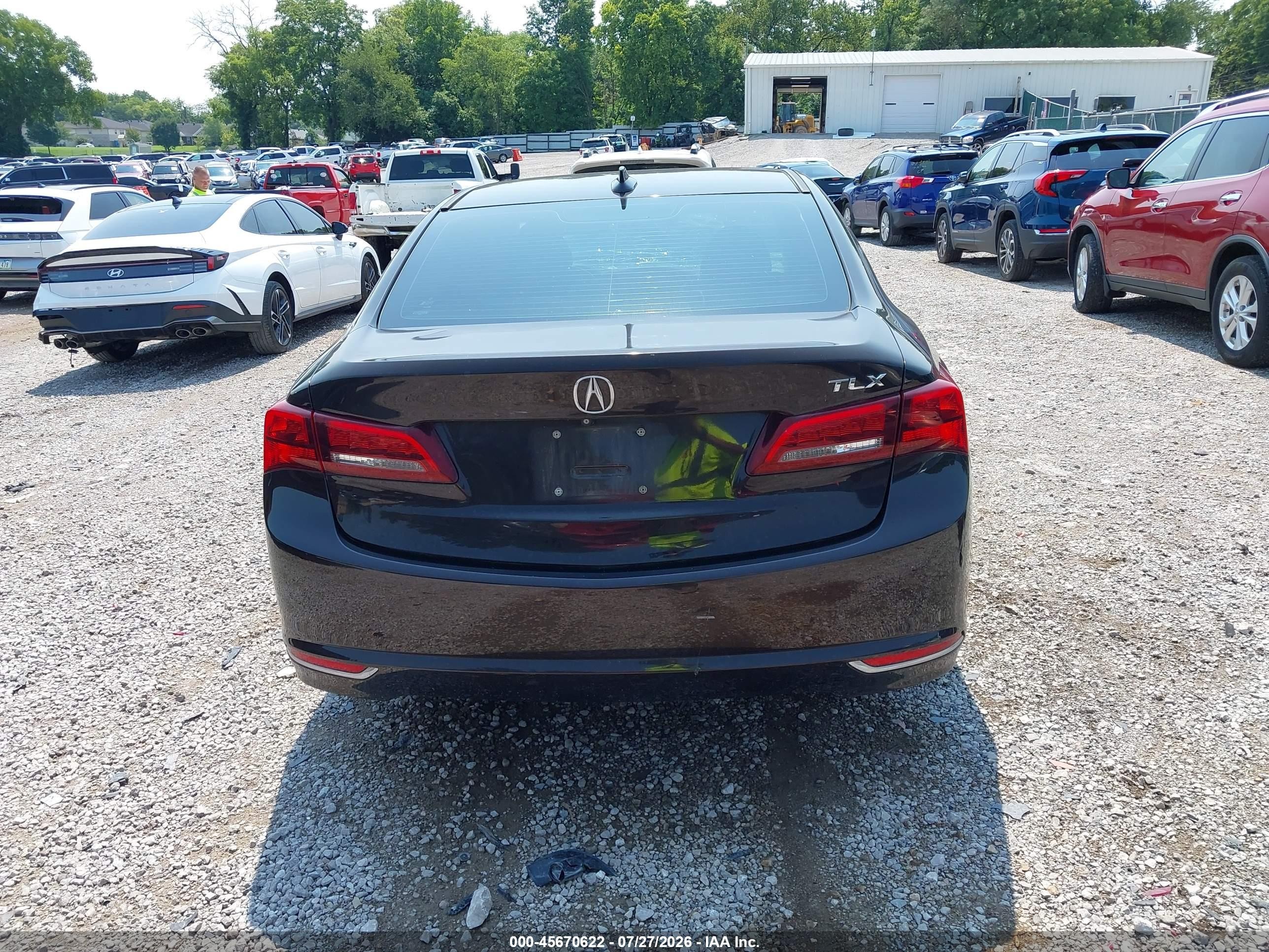 2015 Acura Tlx V6 Tech Black vin: 19UUB2F54FA004907
