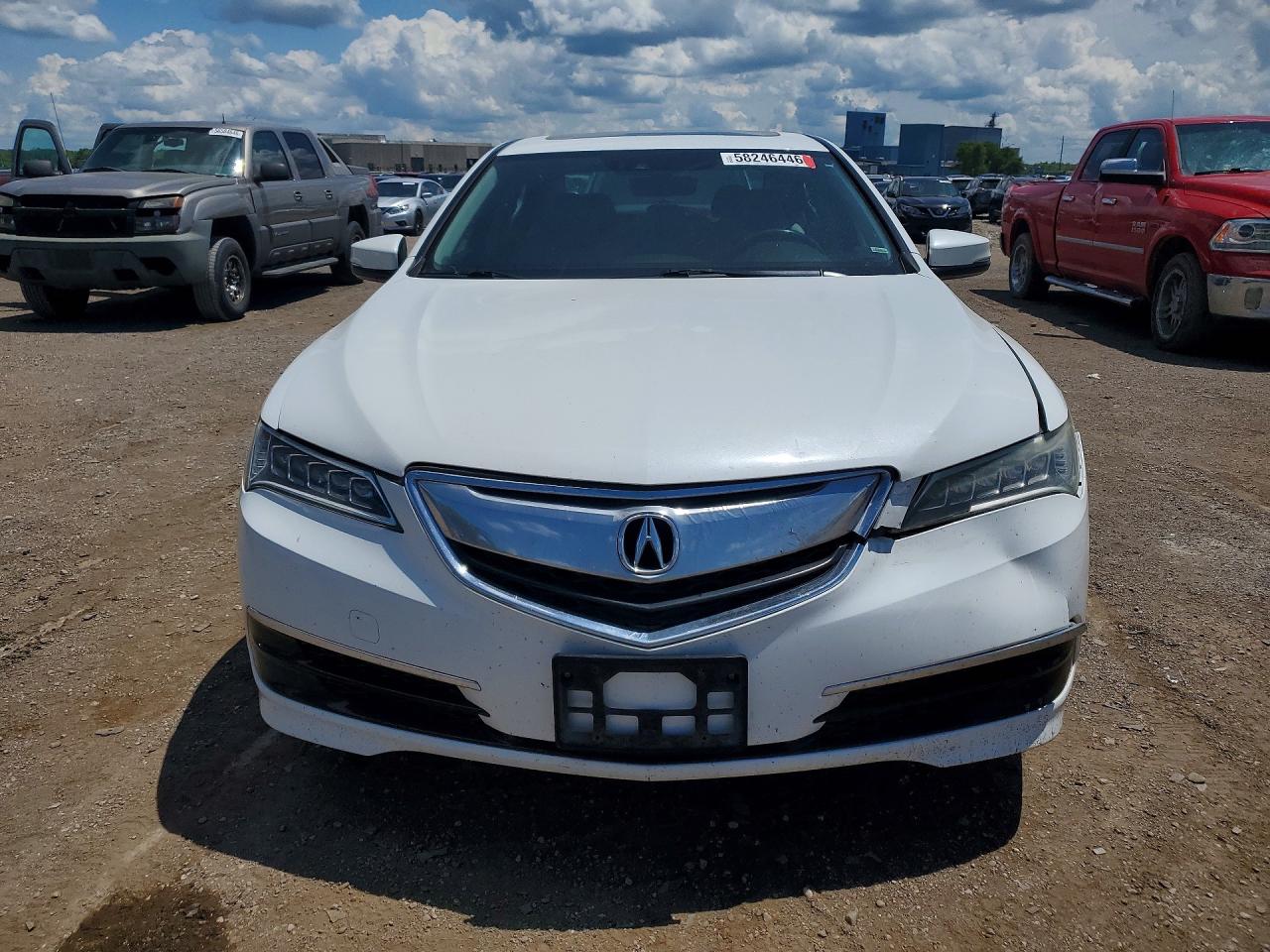 2015 Acura Tlx Tech White vin: 19UUB2F54FA007788