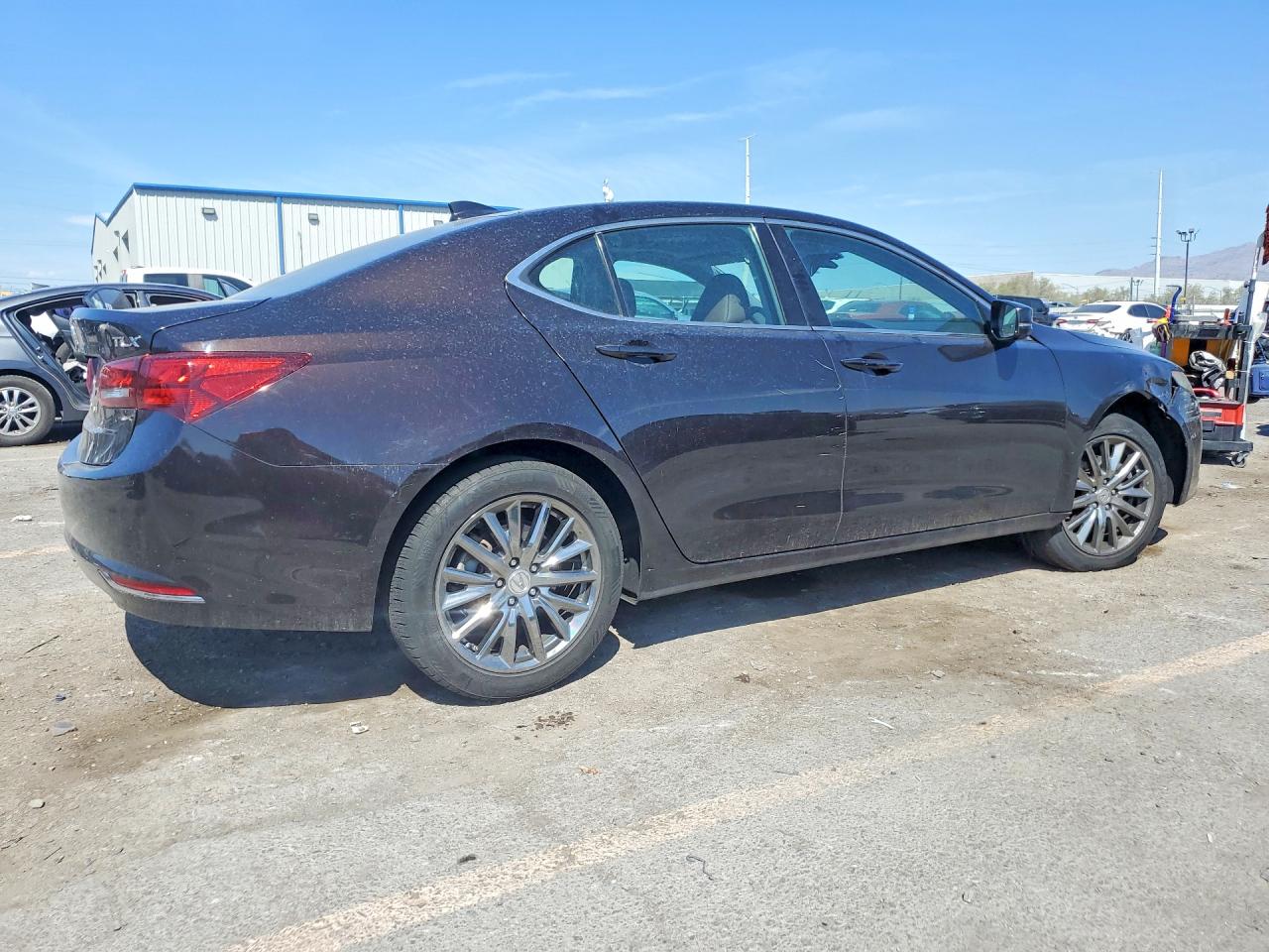 2015 Acura Tlx Tech Brown vin: 19UUB2F54FA018113