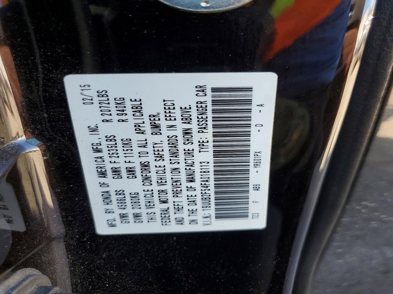 2015 Acura Tlx Tech Brown vin: 19UUB2F54FA018113