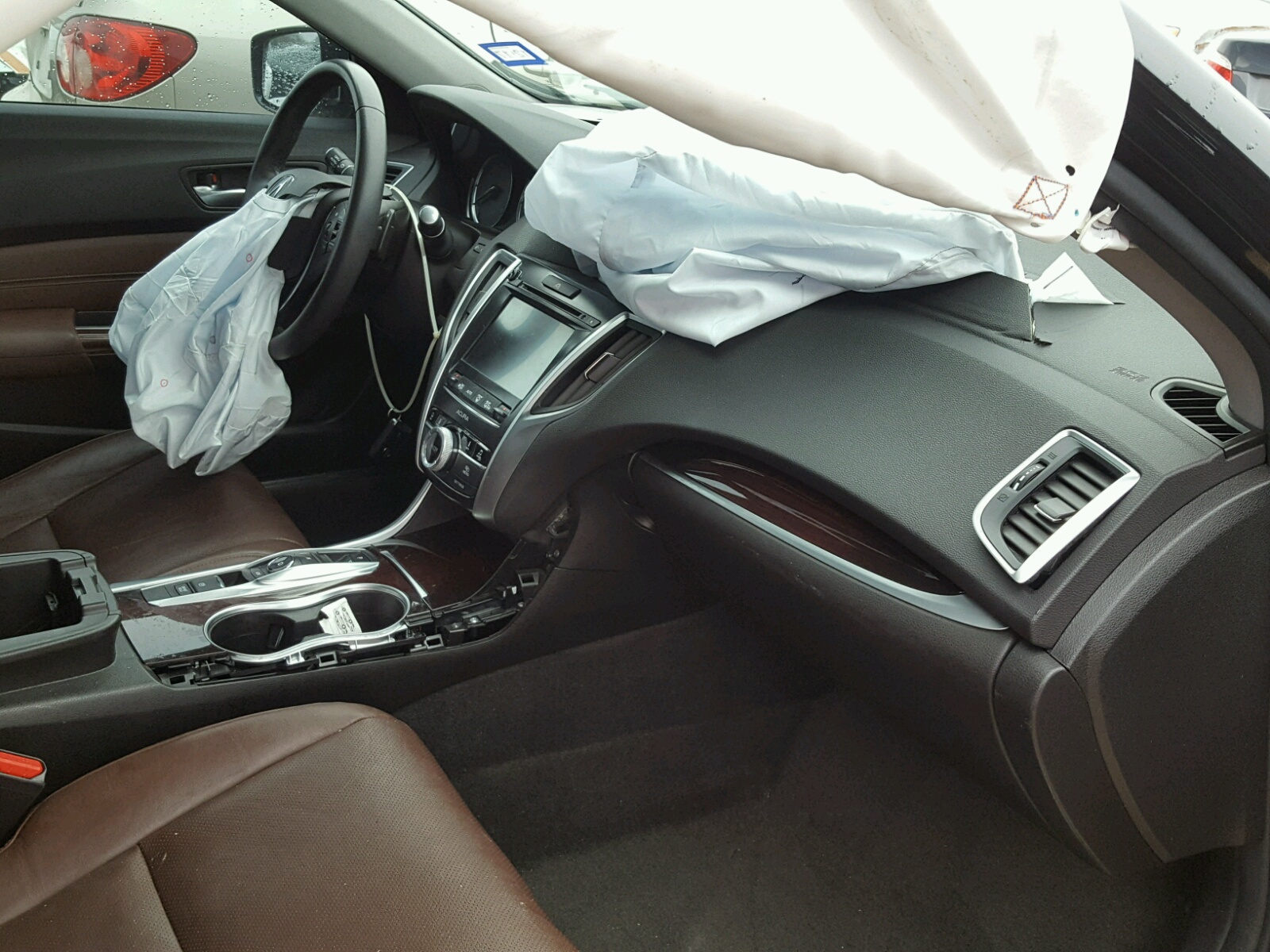 2015 Acura Tlx Tech Черный vin: 19UUB2F55FA003197