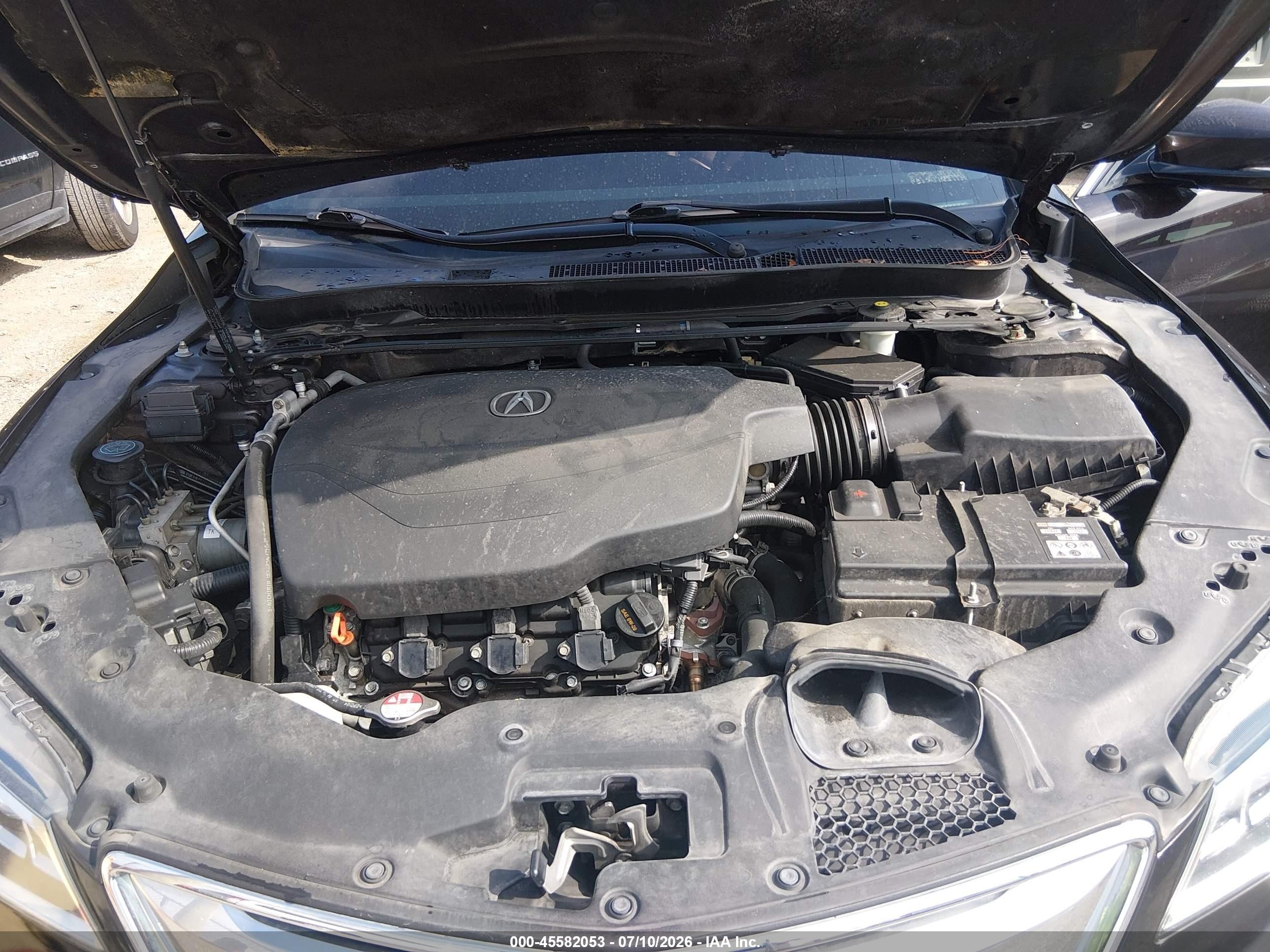 2015 Acura Tlx V6 Tech Бордовый vin: 19UUB2F55FA003748