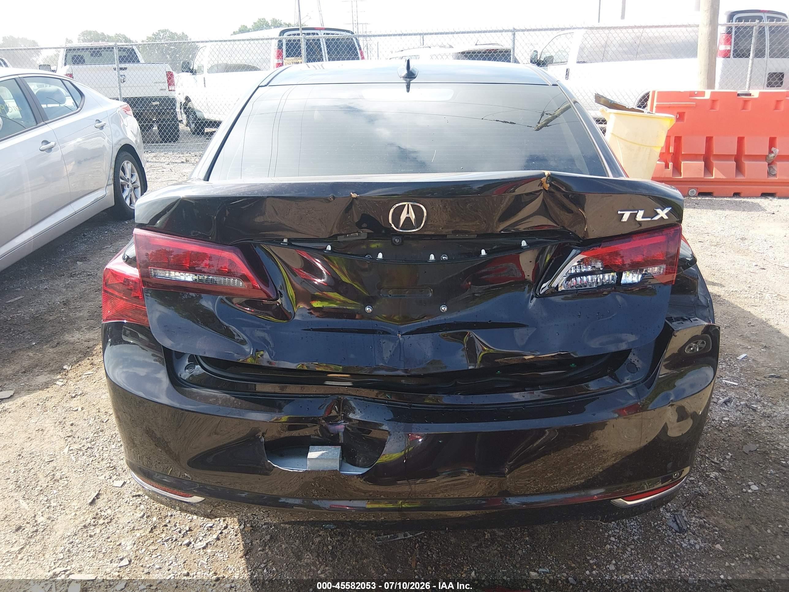 2015 Acura Tlx V6 Tech Бордовый vin: 19UUB2F55FA003748