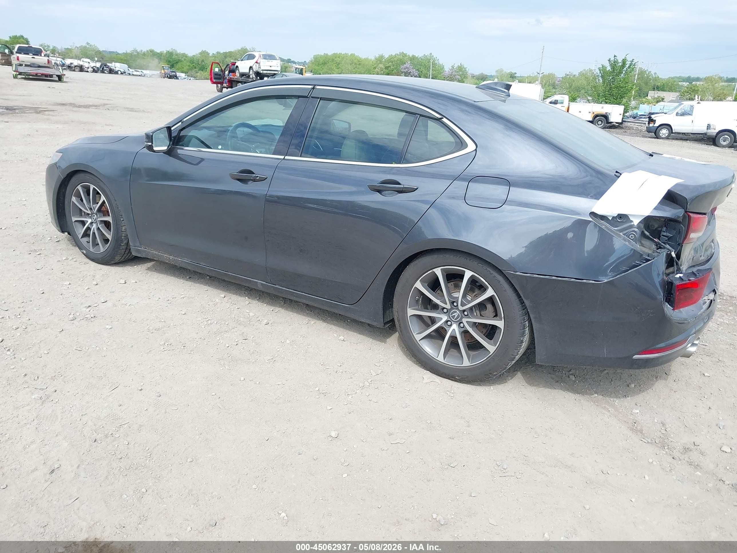 2015 Acura Tlx V6 Tech Gray vin: 19UUB2F55FA022493