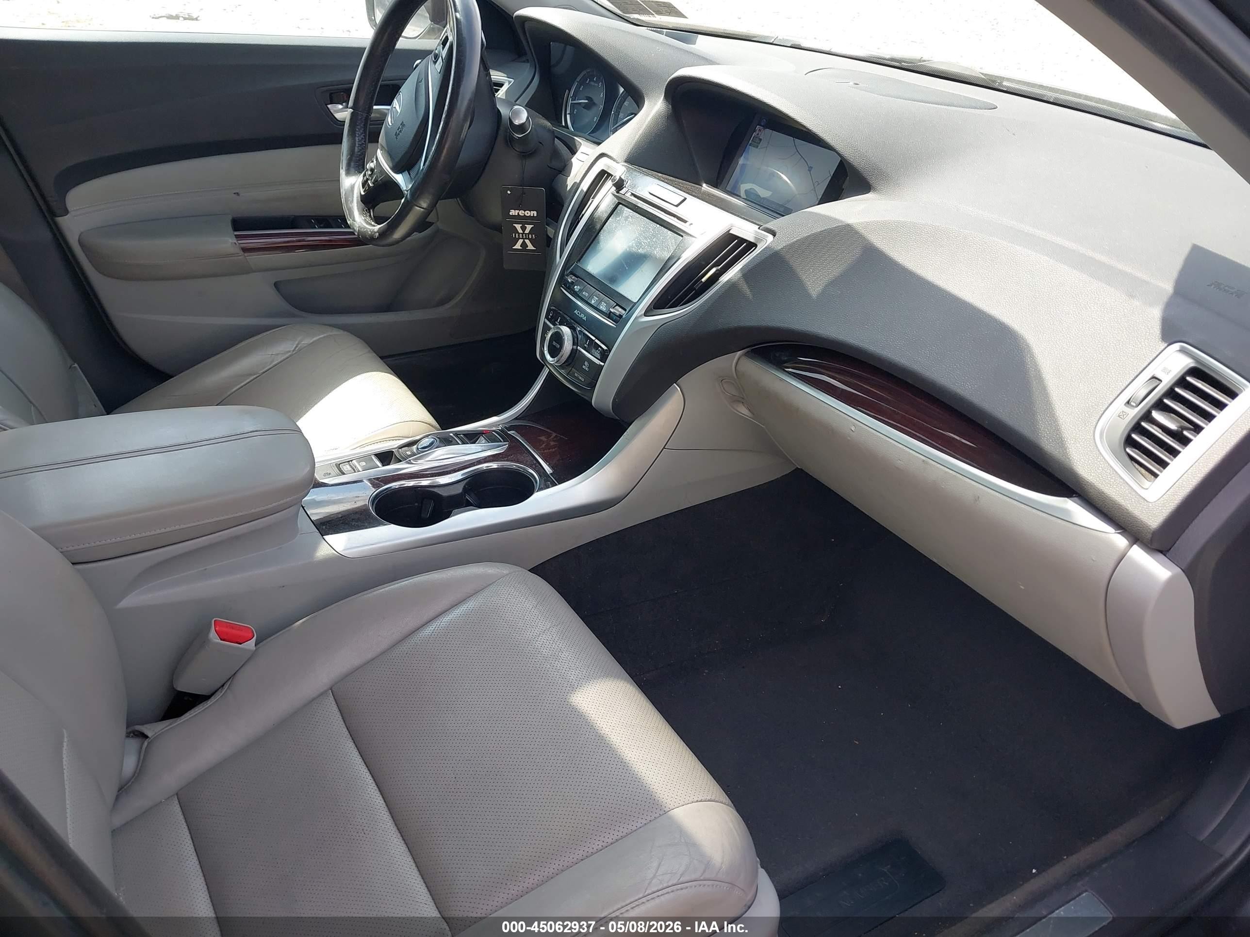 2015 Acura Tlx V6 Tech Gray vin: 19UUB2F55FA022493
