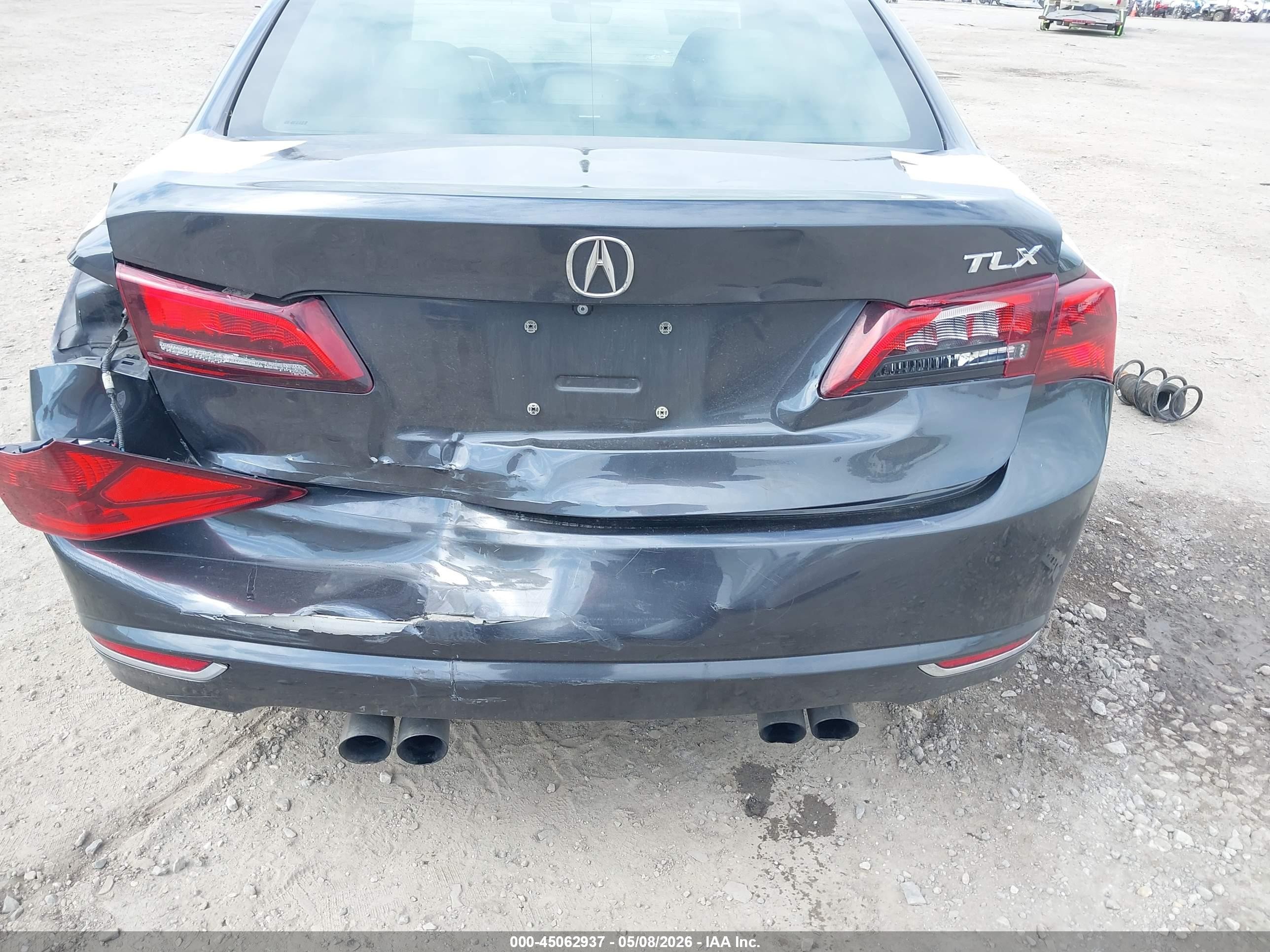 2015 Acura Tlx V6 Tech Gray vin: 19UUB2F55FA022493