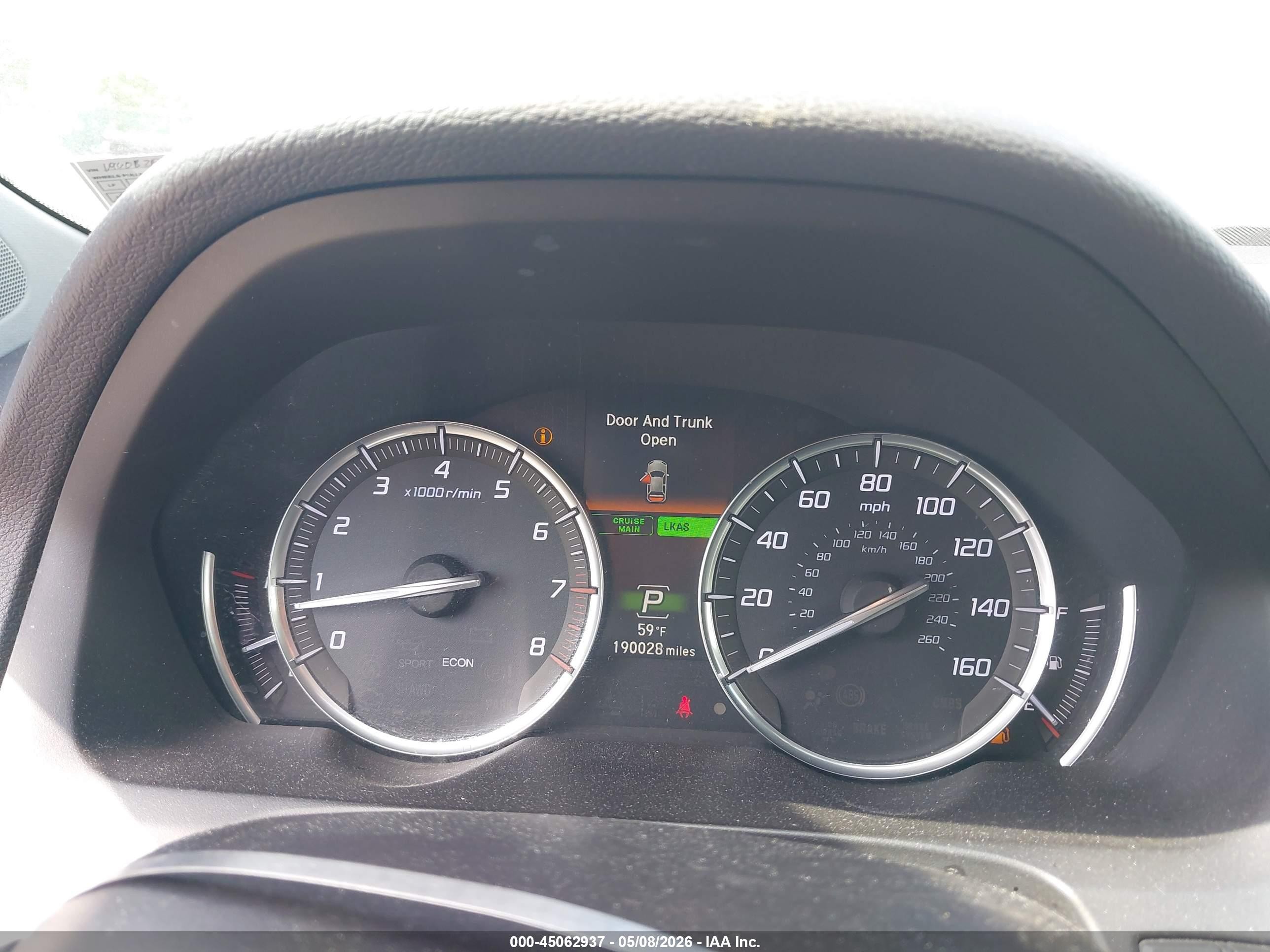 2015 Acura Tlx V6 Tech Gray vin: 19UUB2F55FA022493