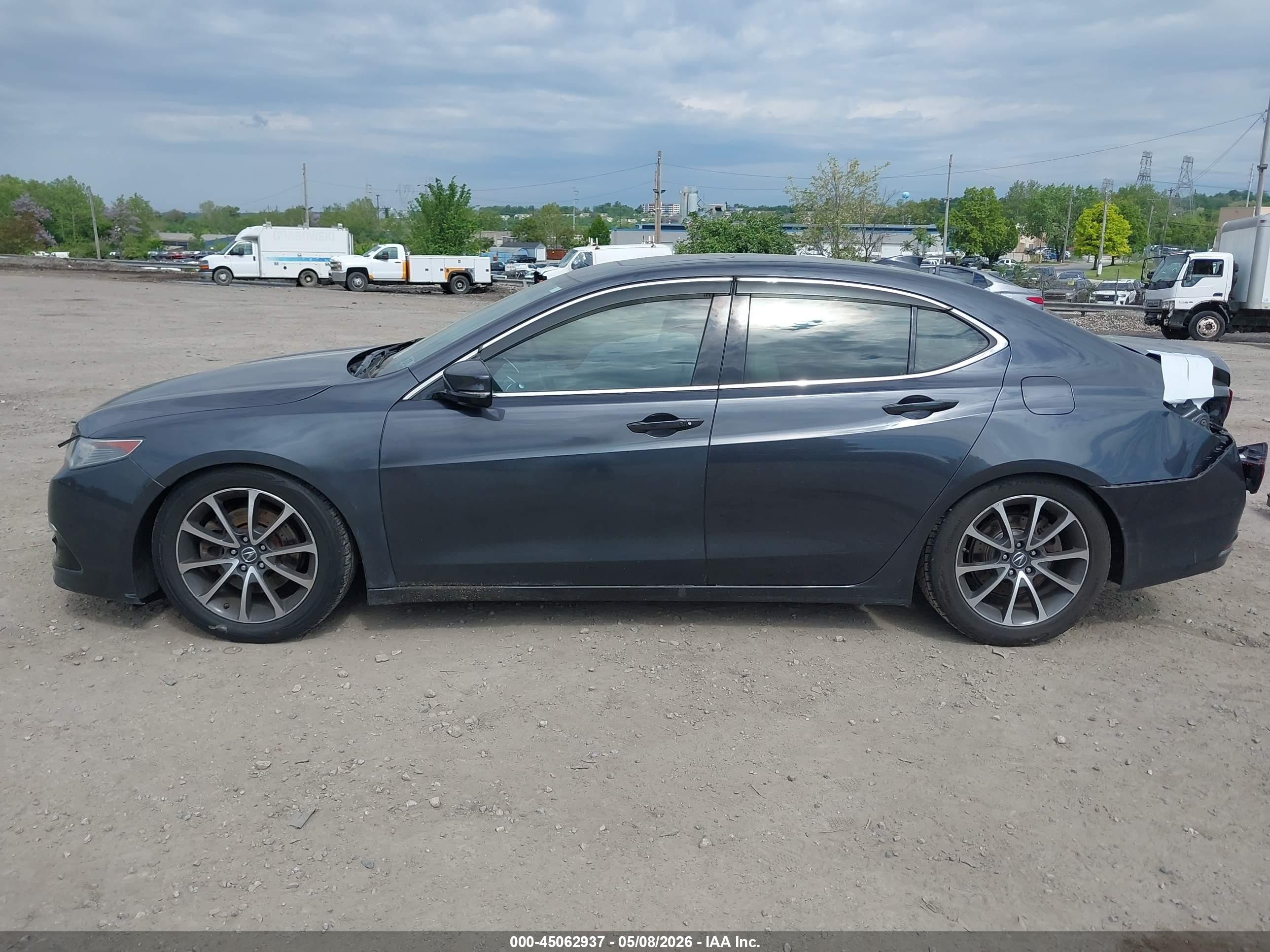 2015 Acura Tlx V6 Tech Gray vin: 19UUB2F55FA022493