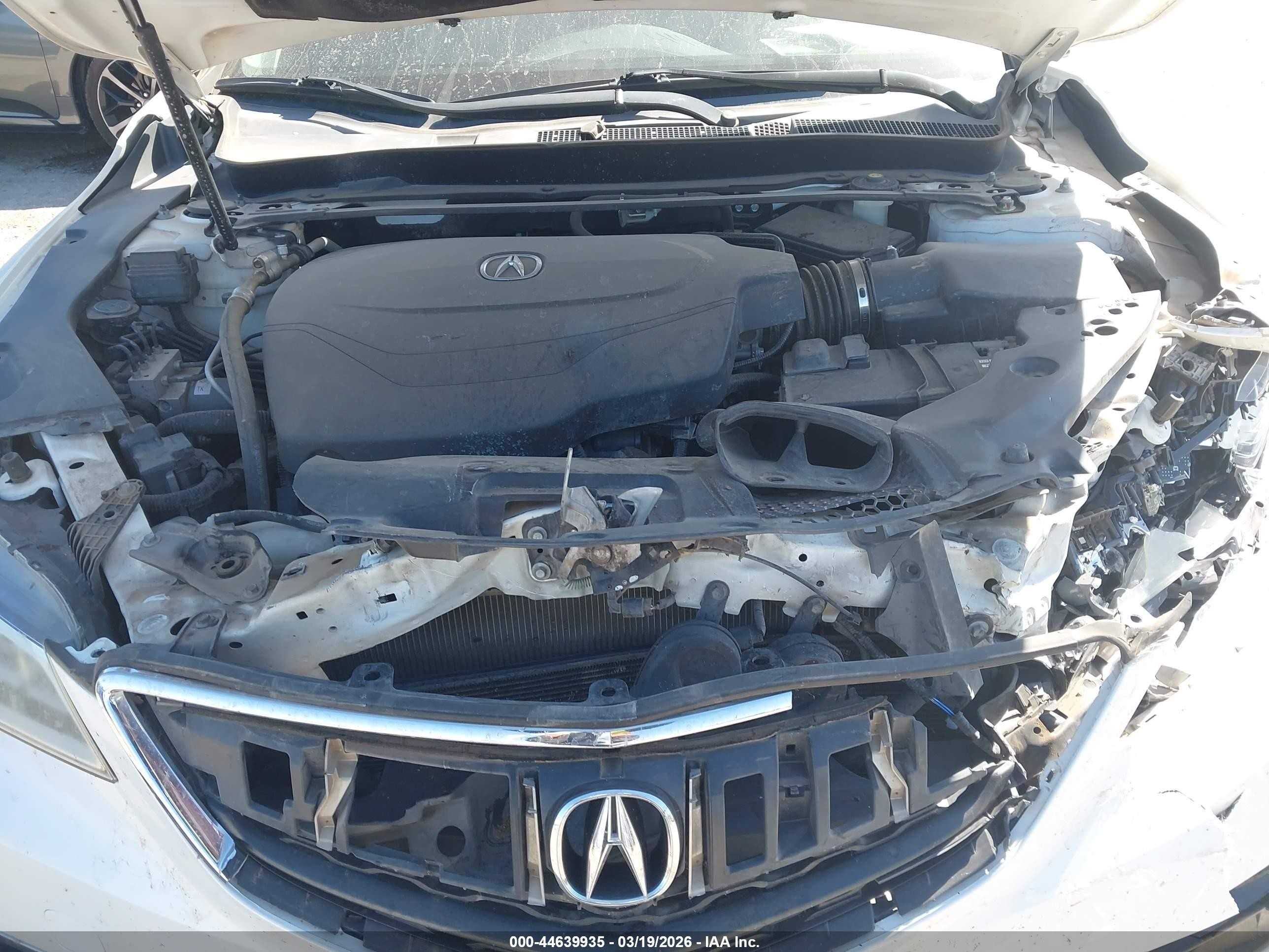 2016 Acura Tlx V6 Tech White vin: 19UUB2F55GA007395