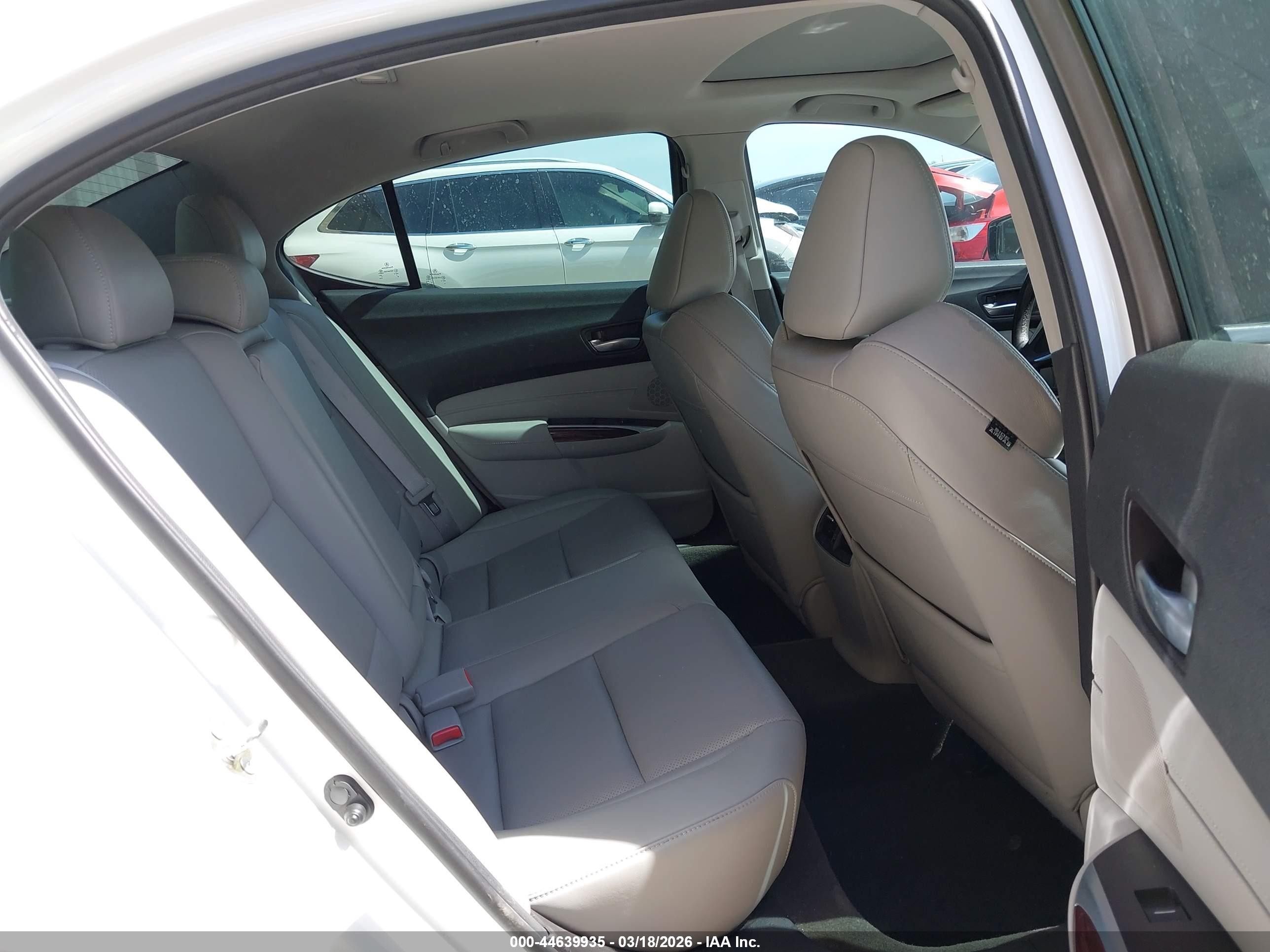 2016 Acura Tlx V6 Tech White vin: 19UUB2F55GA007395