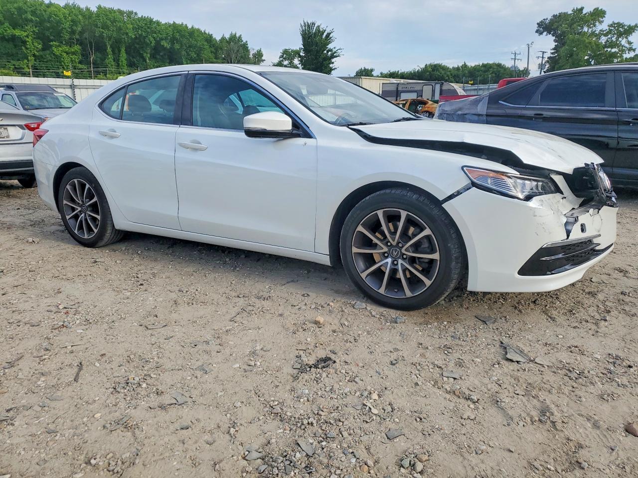 2017 Acura Tlx Tech White vin: 19UUB2F55HA004739