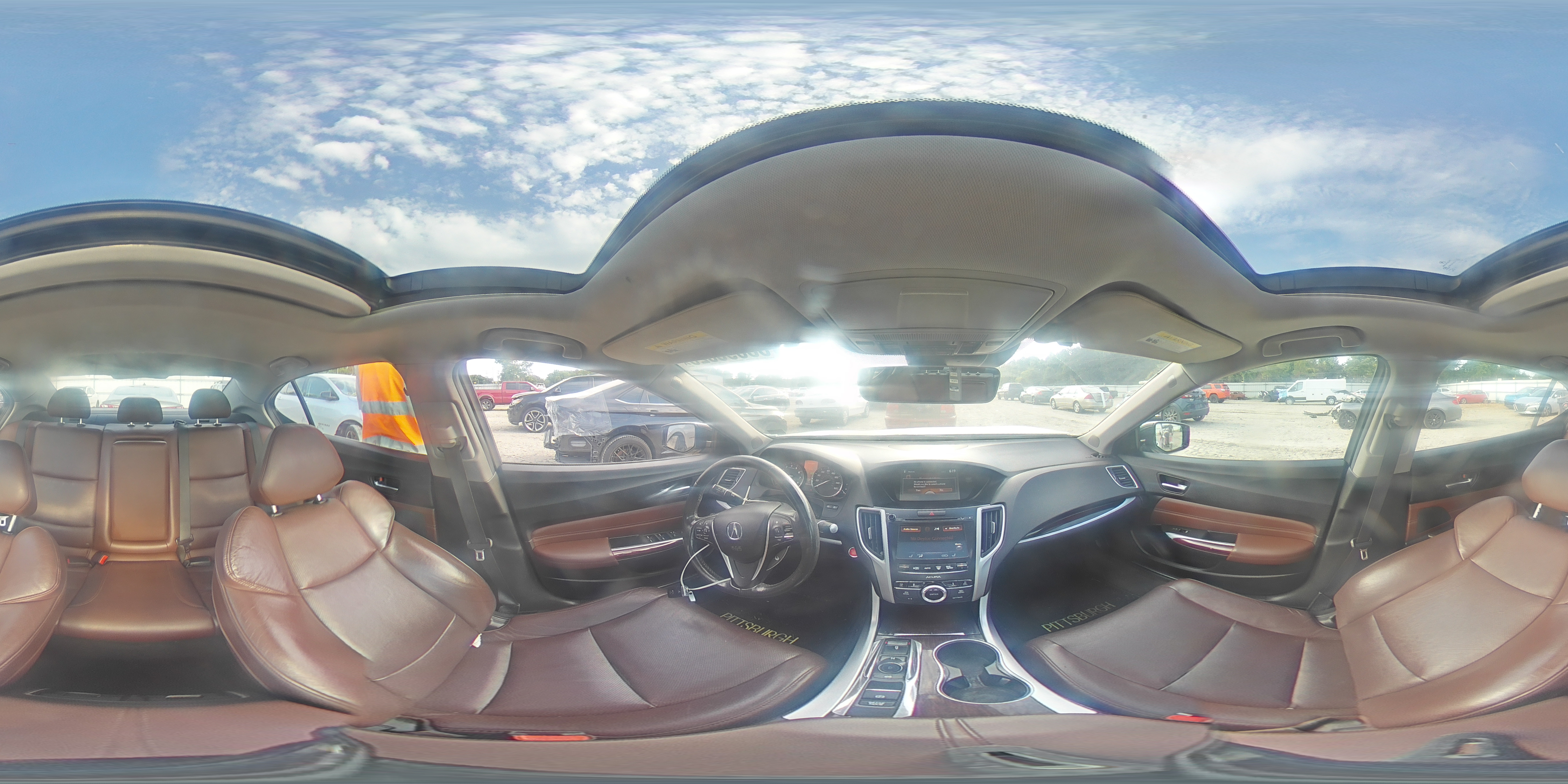 2017 Acura Tlx Tech White vin: 19UUB2F55HA004739