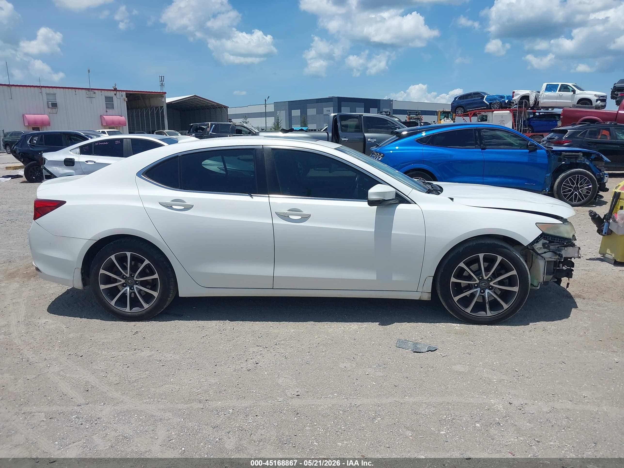 2015 Acura Tlx V6 Tech Белый vin: 19UUB2F56FA008313