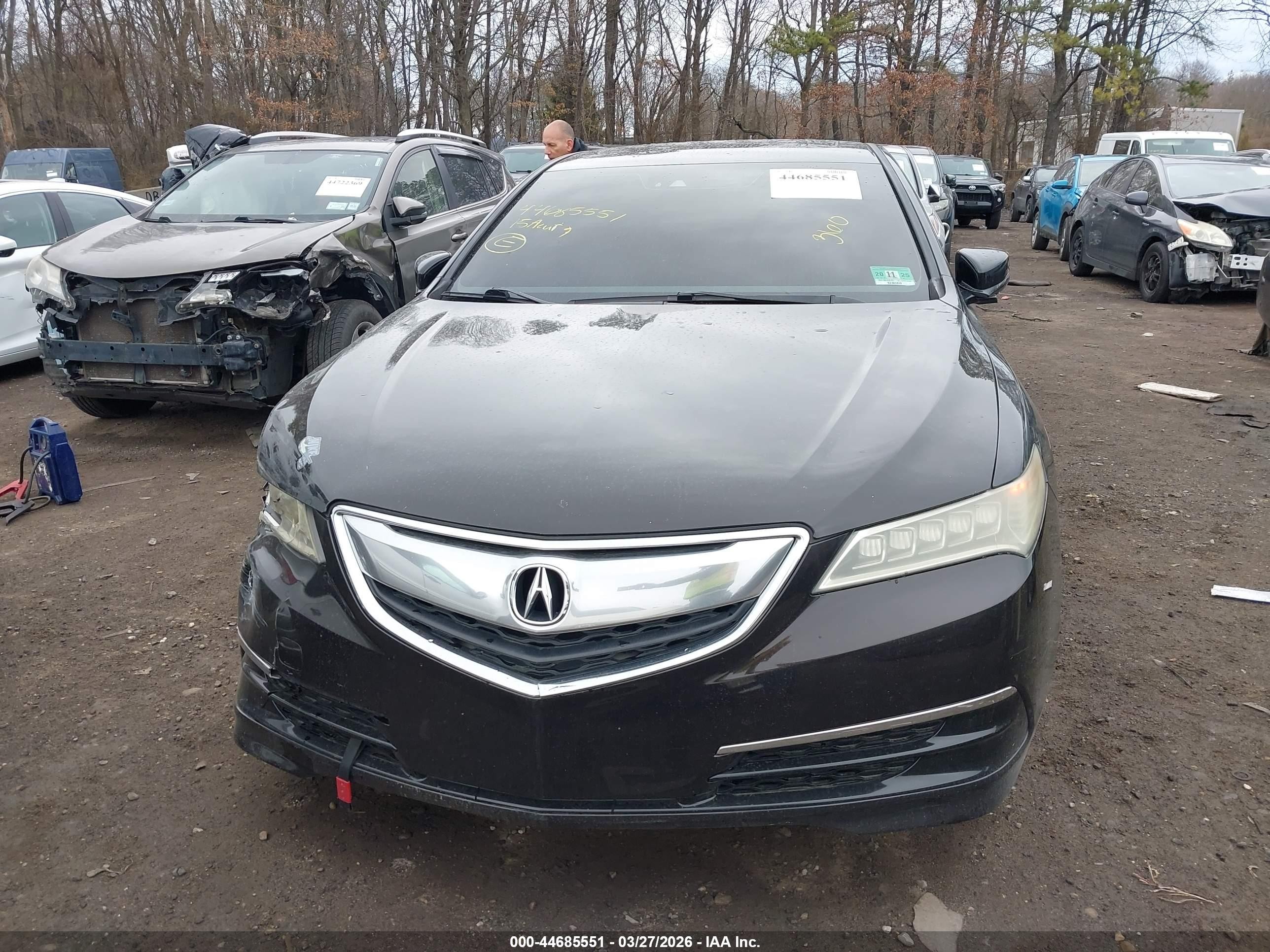 2015 Acura Tlx V6 Tech Black vin: 19UUB2F56FA018114