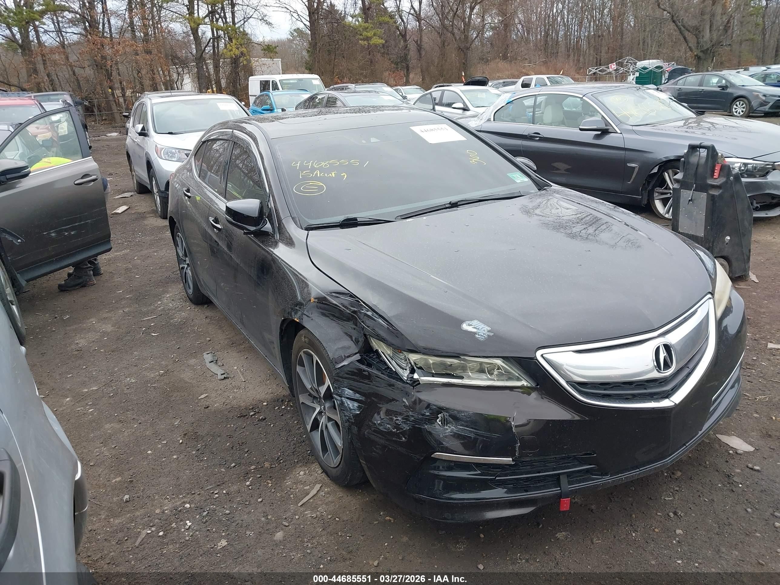 2015 Acura Tlx V6 Tech Black vin: 19UUB2F56FA018114