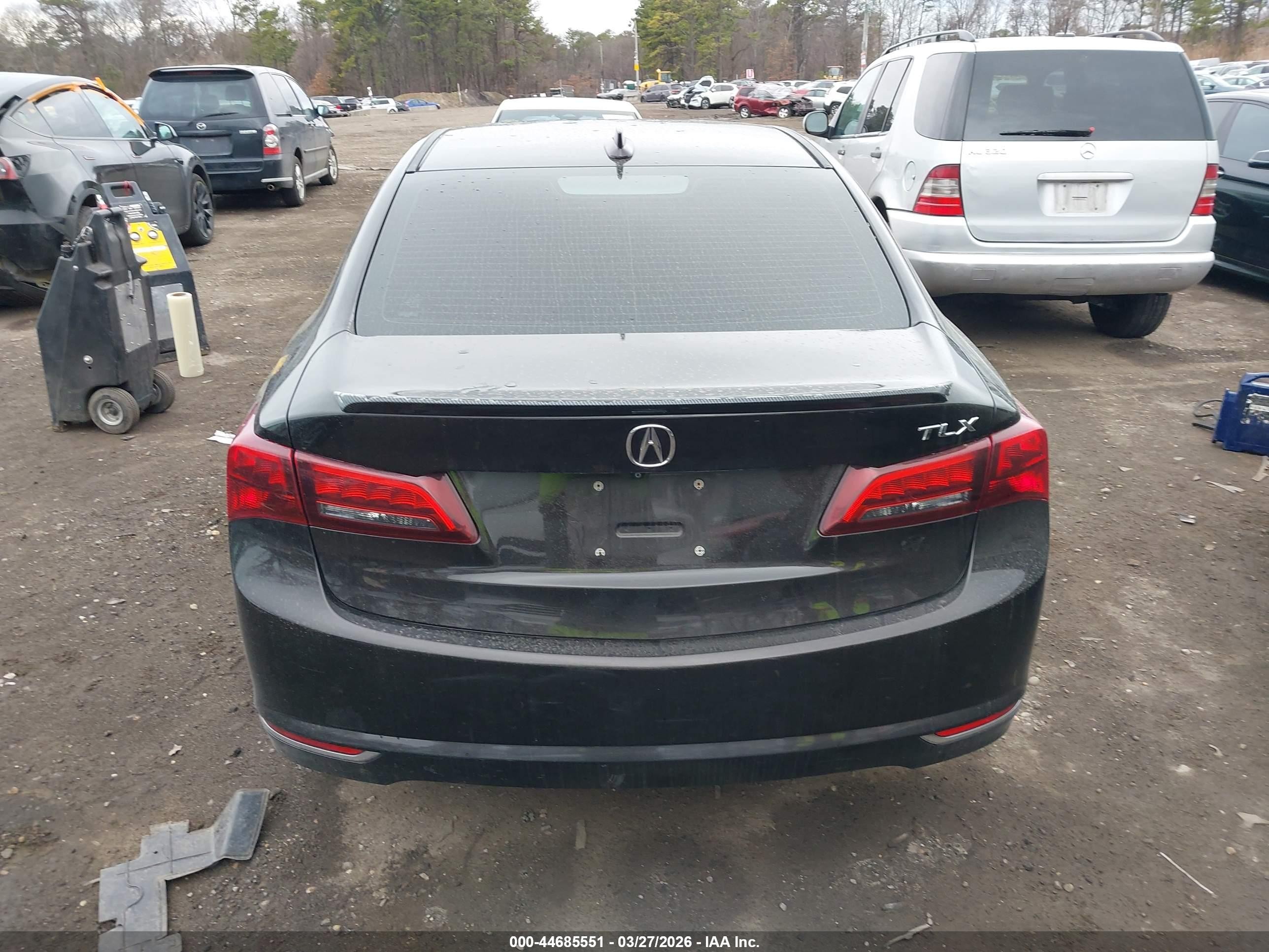 2015 Acura Tlx V6 Tech Black vin: 19UUB2F56FA018114