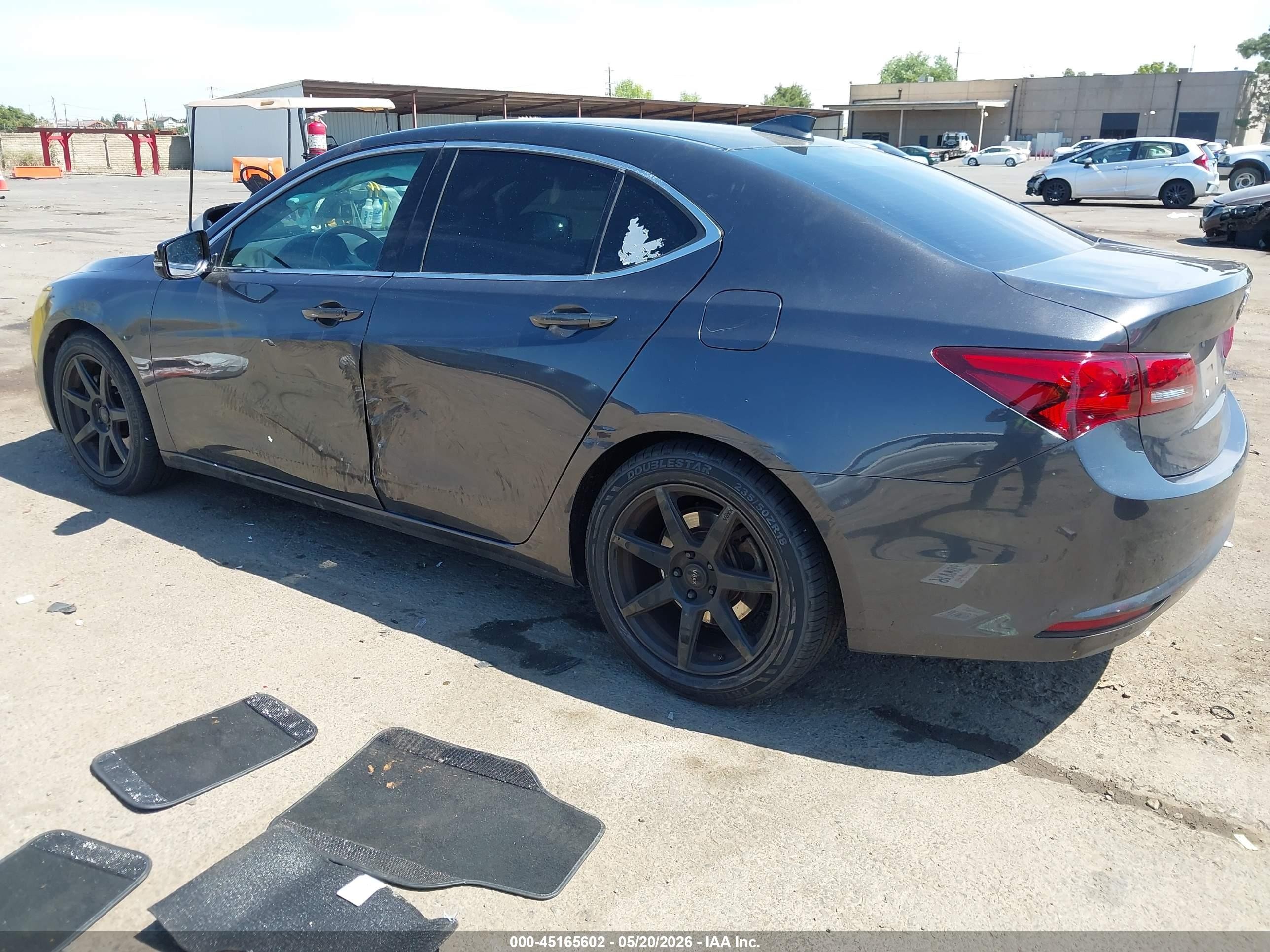 2015 Acura Tlx V6 Tech Gray vin: 19UUB2F56FA019263
