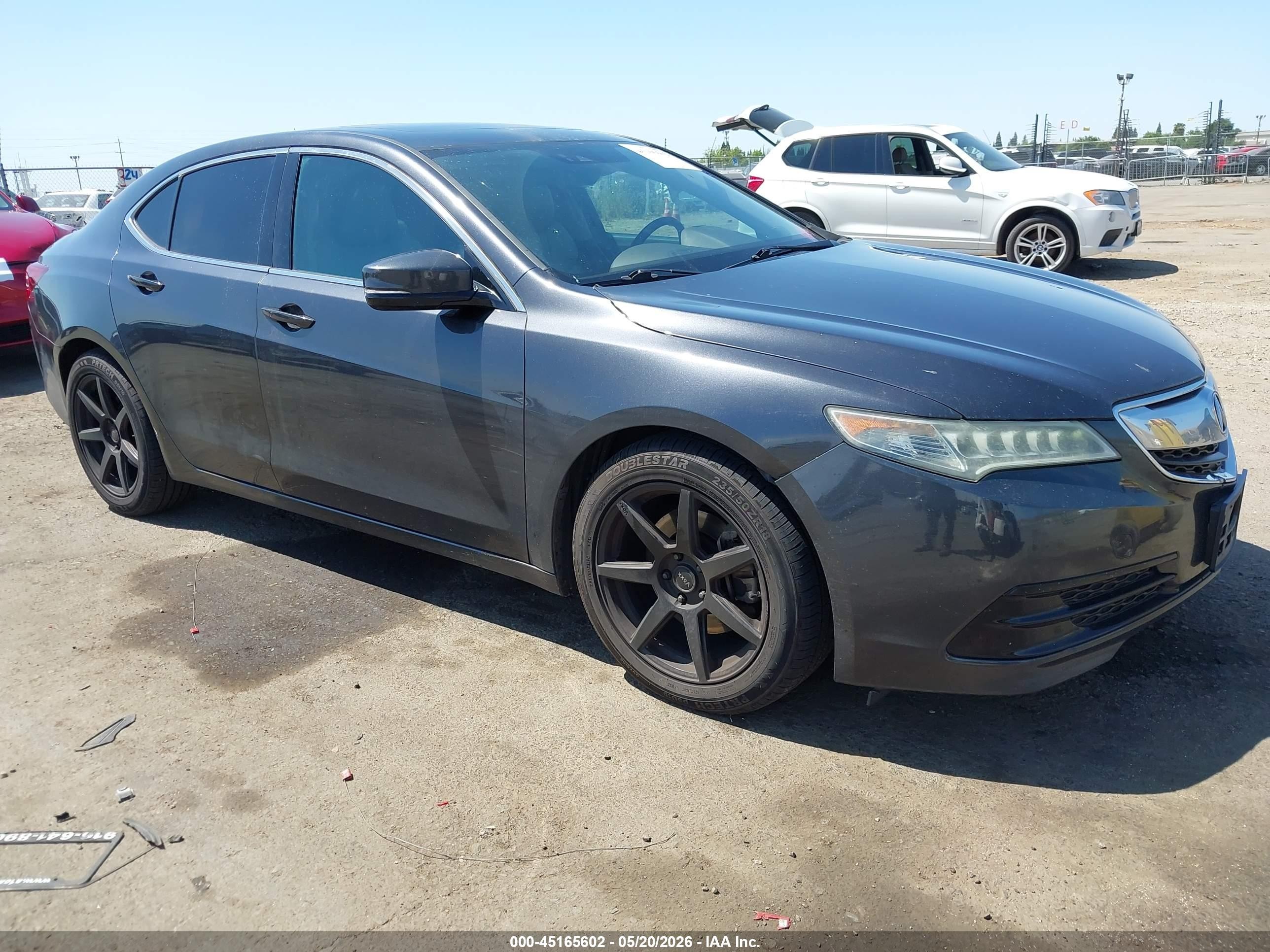 2015 Acura Tlx V6 Tech Gray vin: 19UUB2F56FA019263