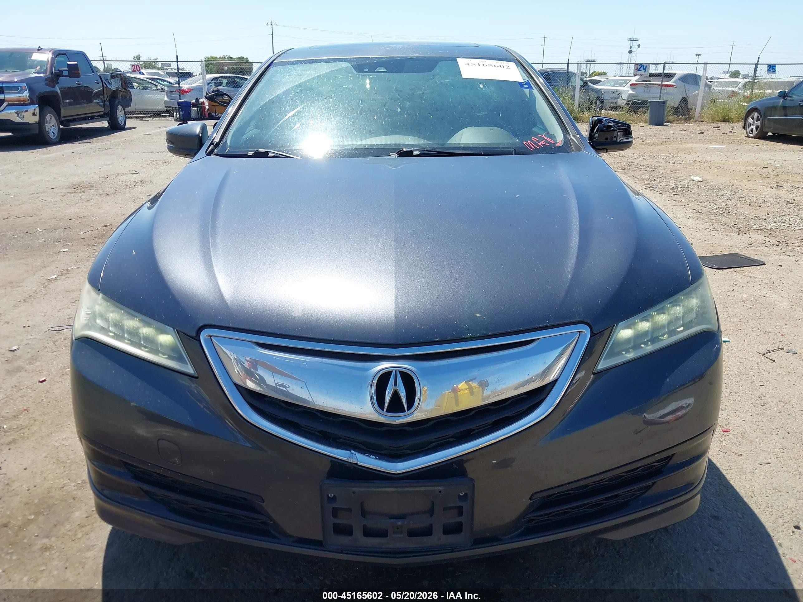 2015 Acura Tlx V6 Tech Gray vin: 19UUB2F56FA019263