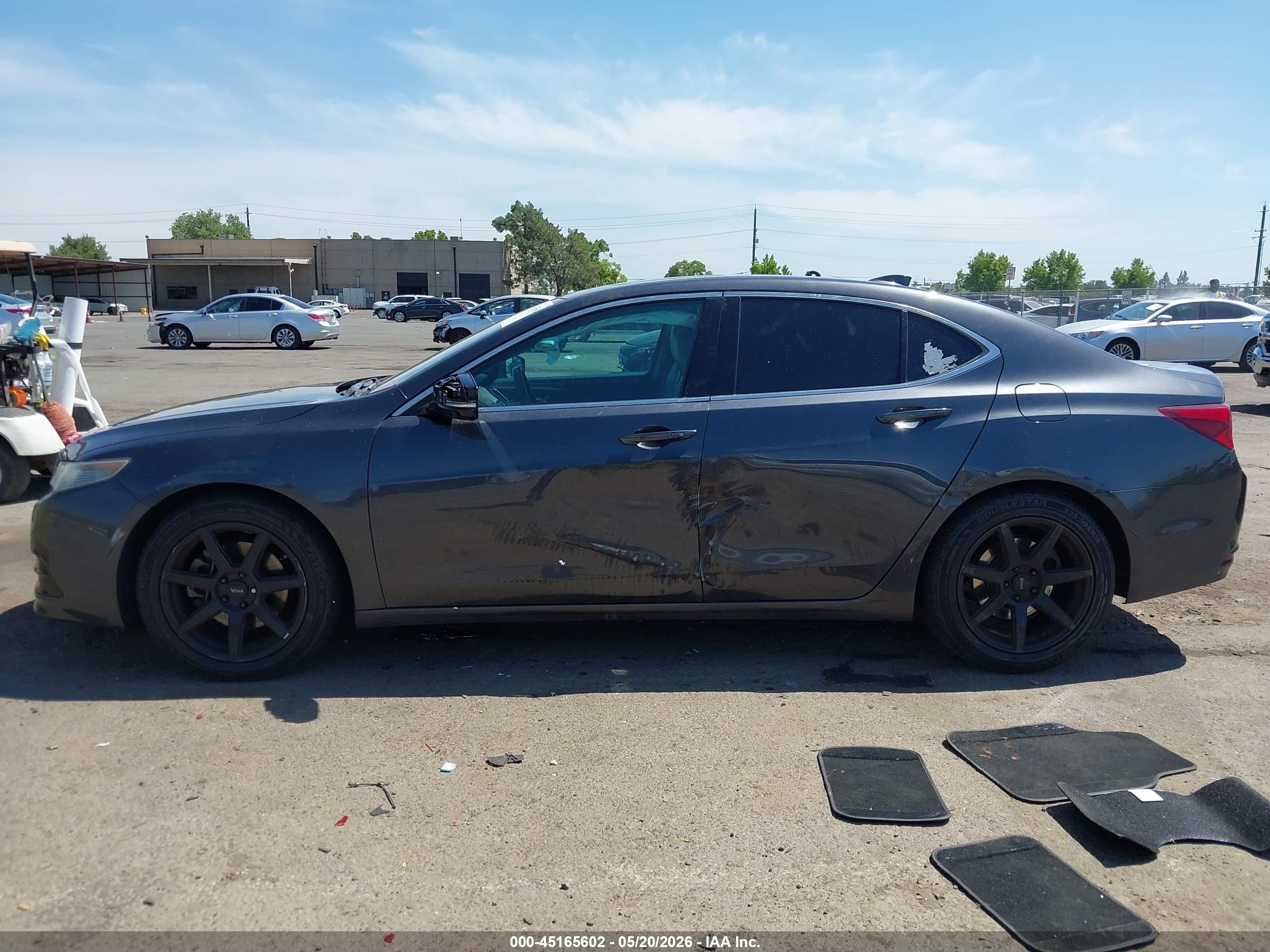 2015 Acura Tlx V6 Tech Gray vin: 19UUB2F56FA019263