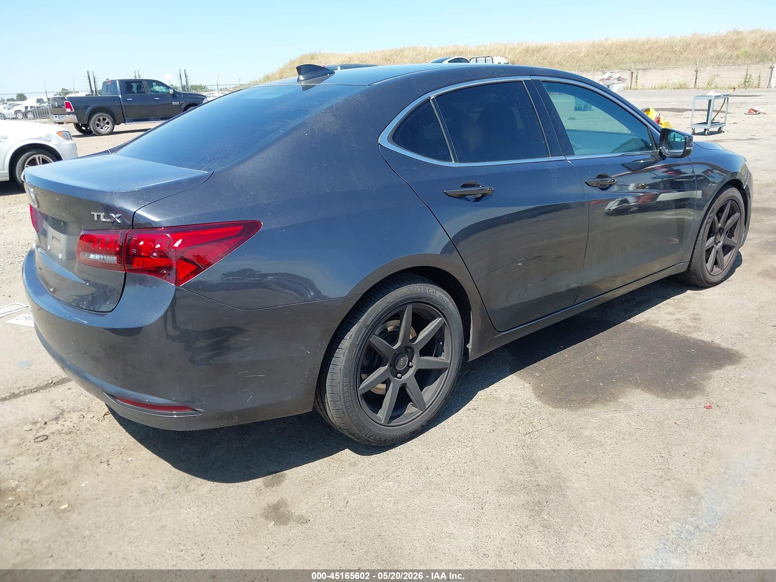 2015 Acura Tlx V6 Tech Gray vin: 19UUB2F56FA019263