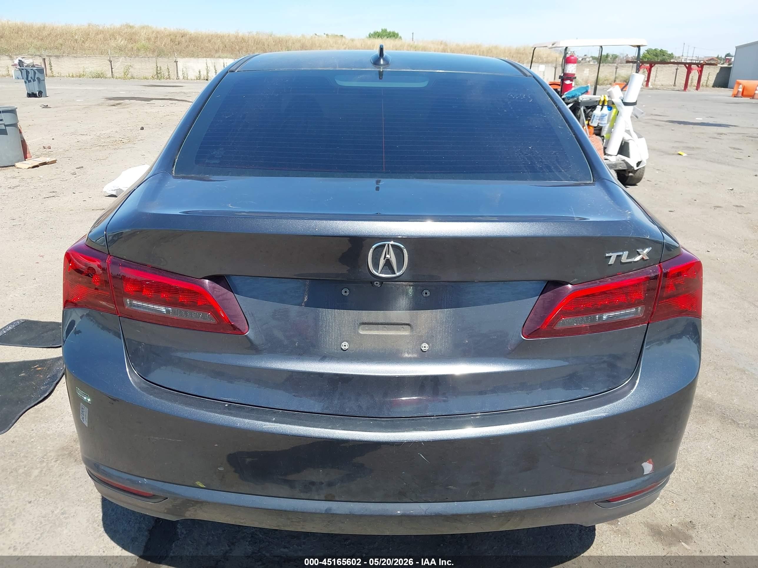 2015 Acura Tlx V6 Tech Gray vin: 19UUB2F56FA019263