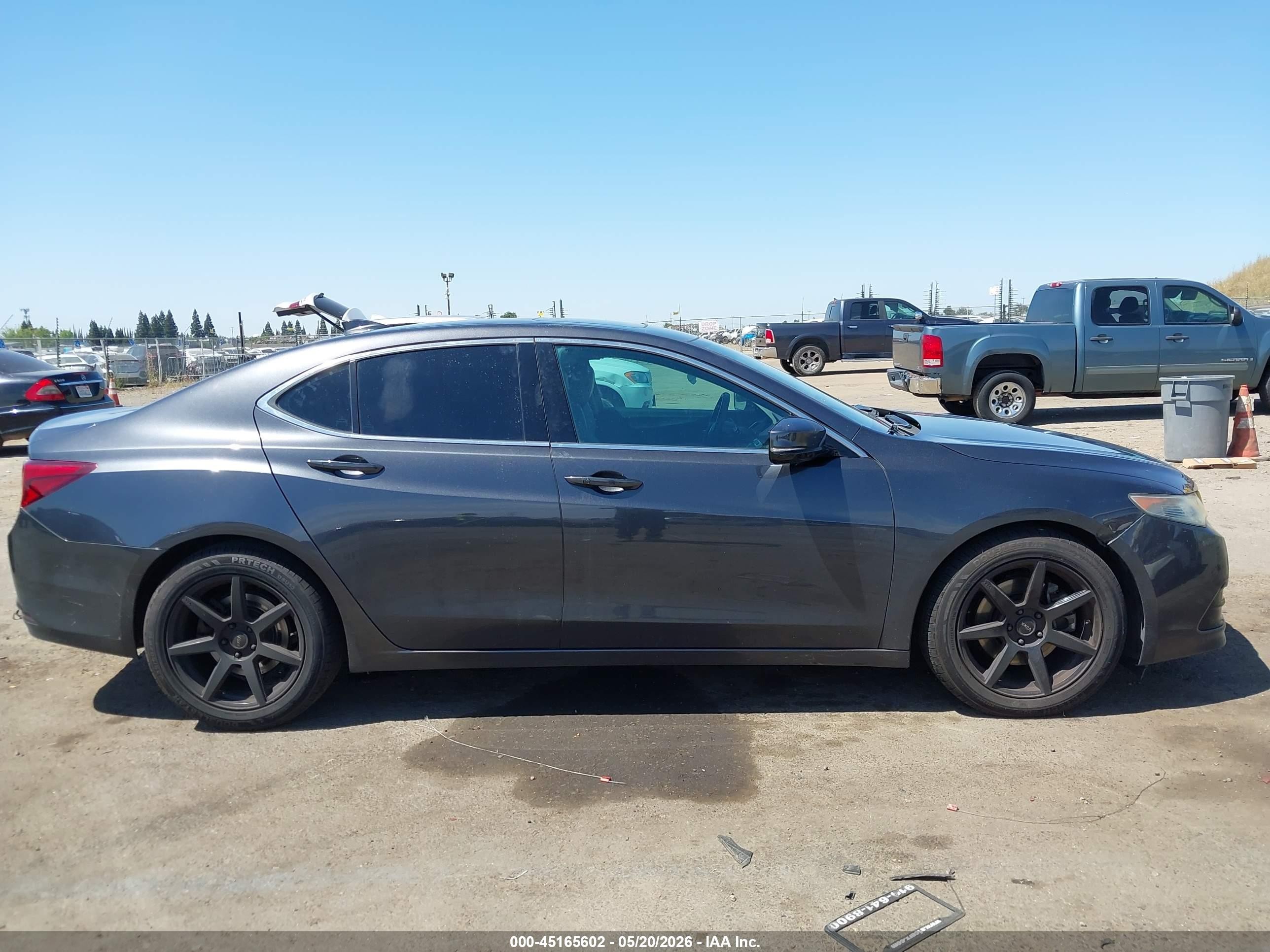 2015 Acura Tlx V6 Tech Gray vin: 19UUB2F56FA019263