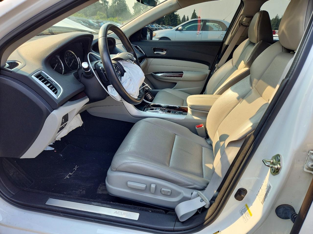 2015 Acura Tlx Tech White vin: 19UUB2F56FA021305
