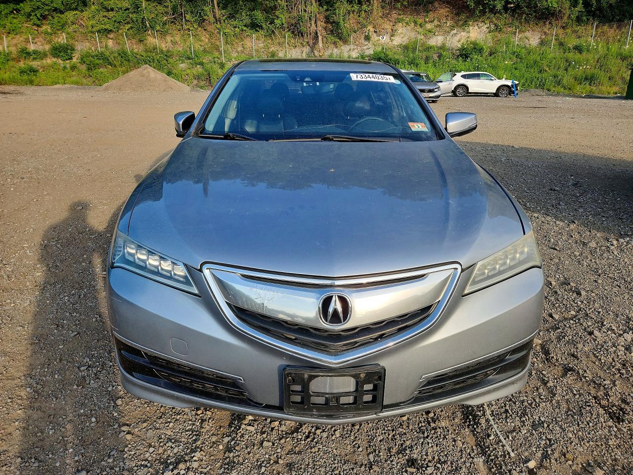 2015 Acura Tlx Tech Серебряный vin: 19UUB2F56FA021921