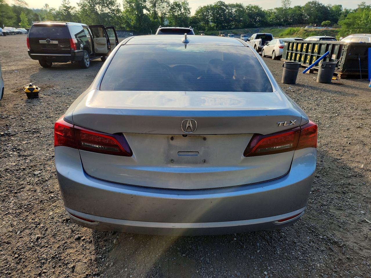 2015 Acura Tlx Tech Серебряный vin: 19UUB2F56FA021921