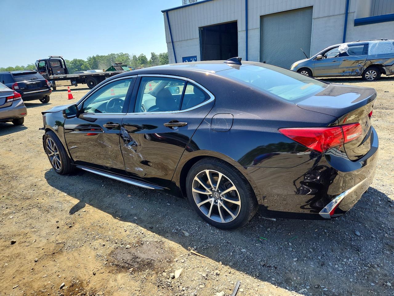 2018 Acura Tlx Tech Brown vin: 19UUB2F56JA002925
