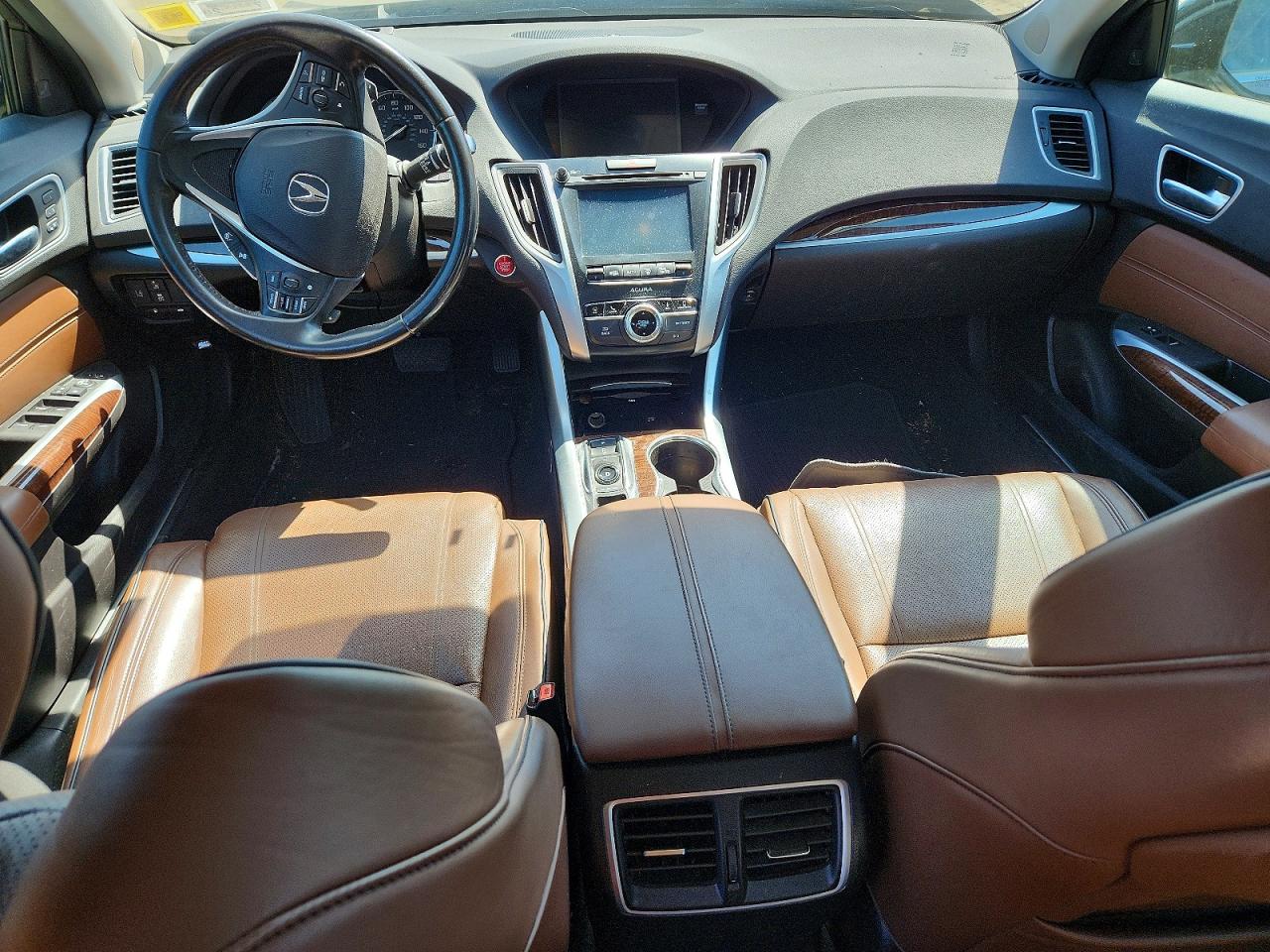 2018 Acura Tlx Tech Brown vin: 19UUB2F56JA002925