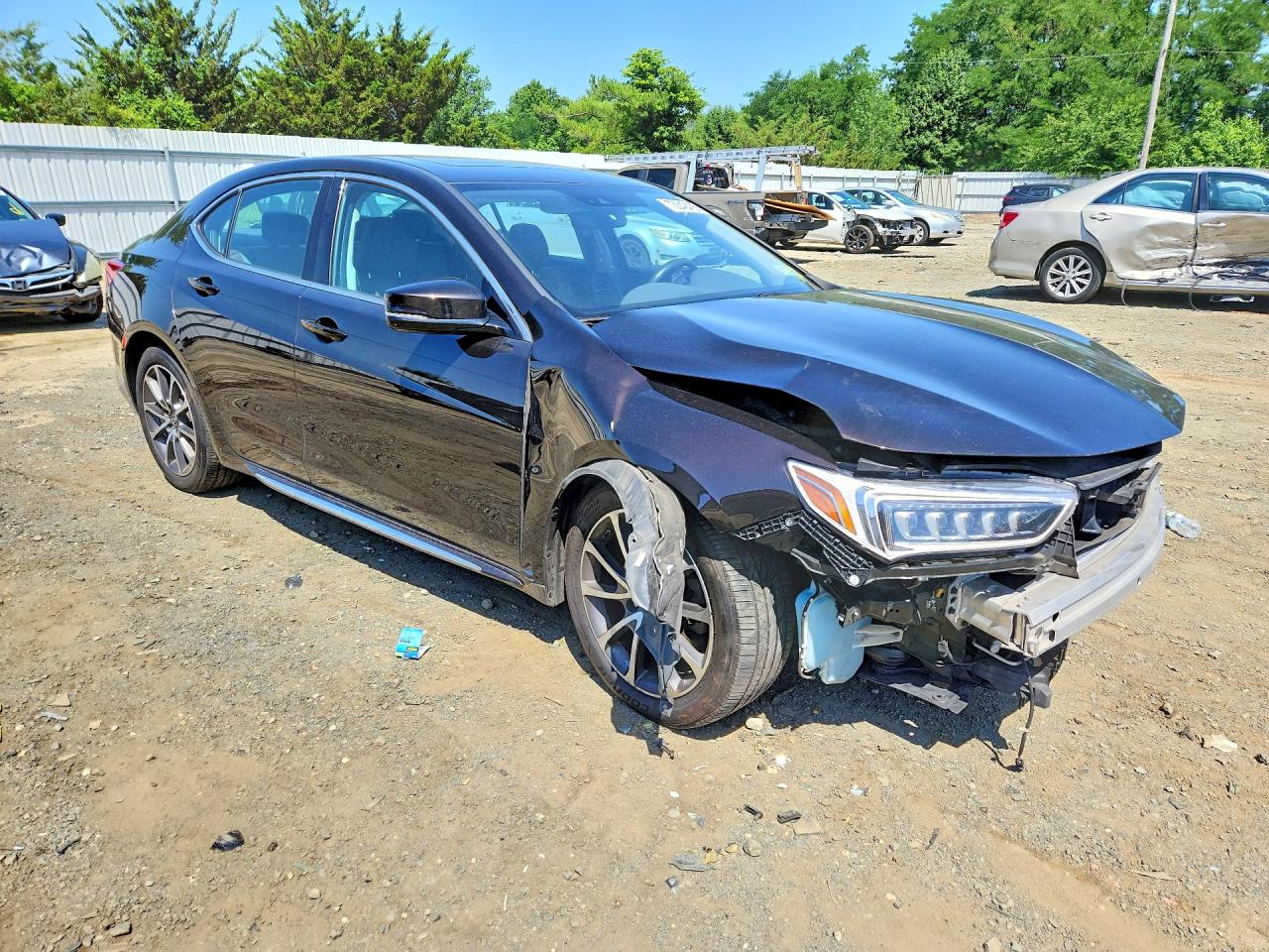 2018 Acura Tlx Tech Brown vin: 19UUB2F56JA002925