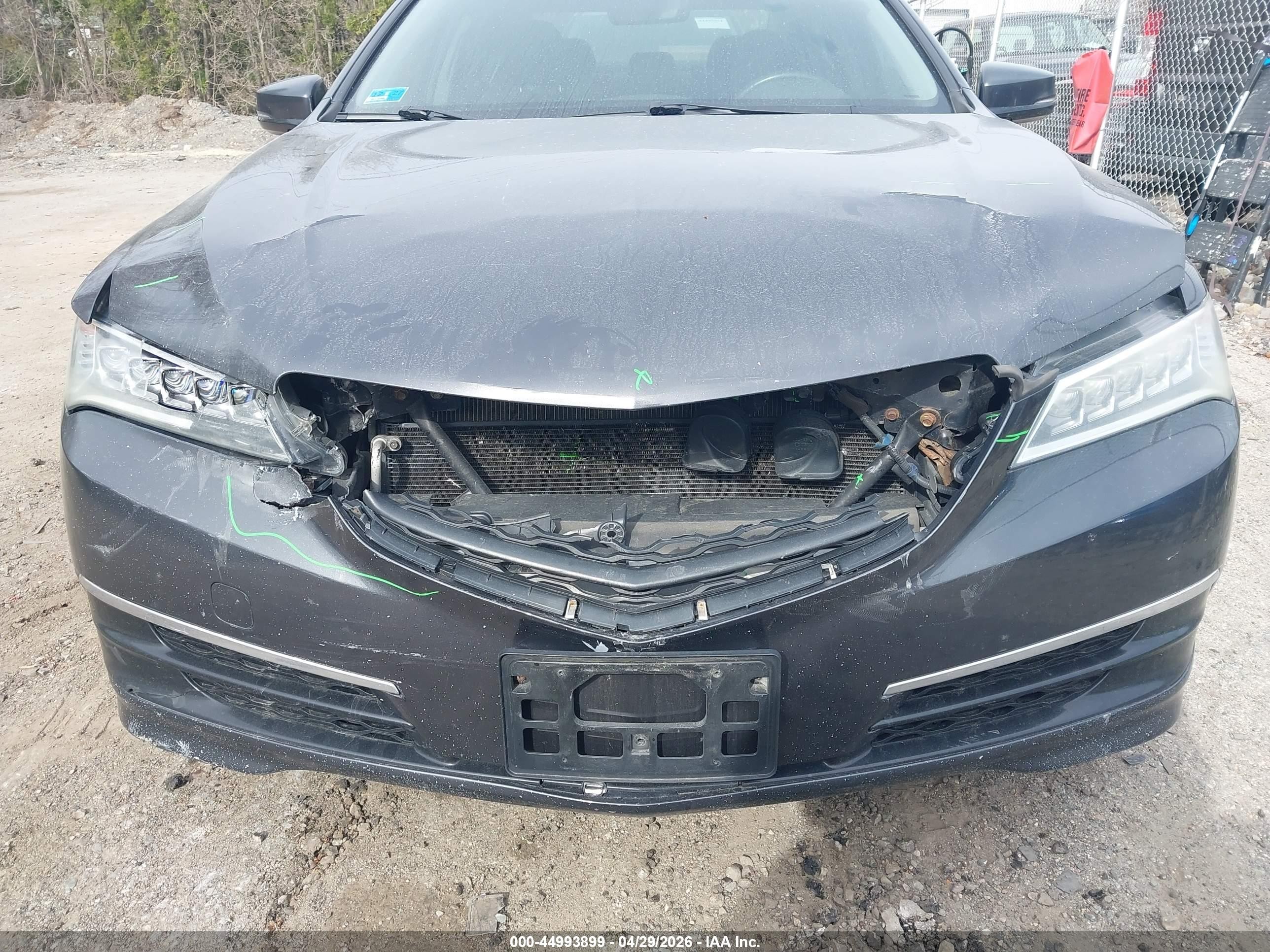 2015 Acura Tlx V6 Tech Gray vin: 19UUB2F57FA011947
