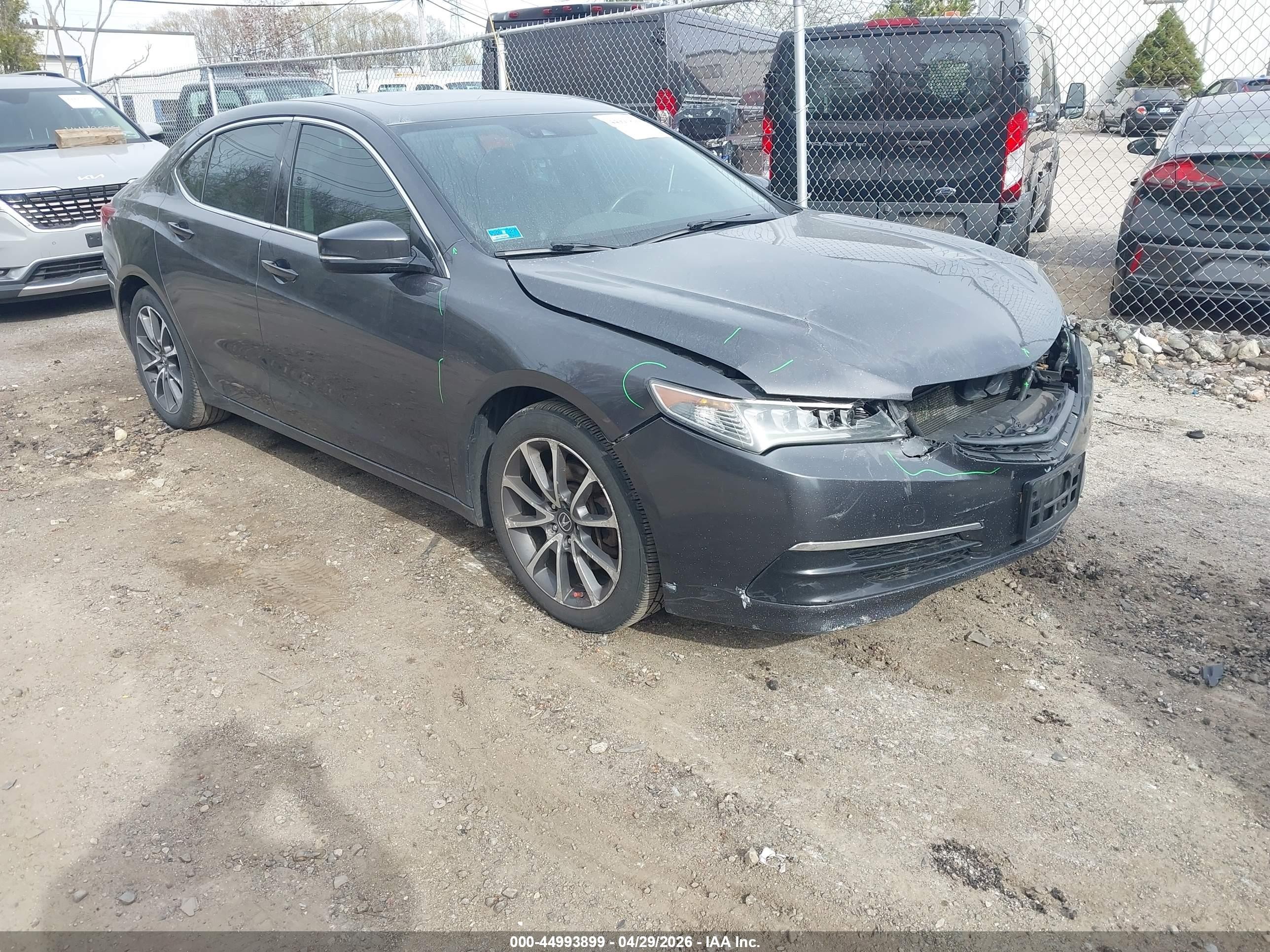 2015 Acura Tlx V6 Tech Gray vin: 19UUB2F57FA011947