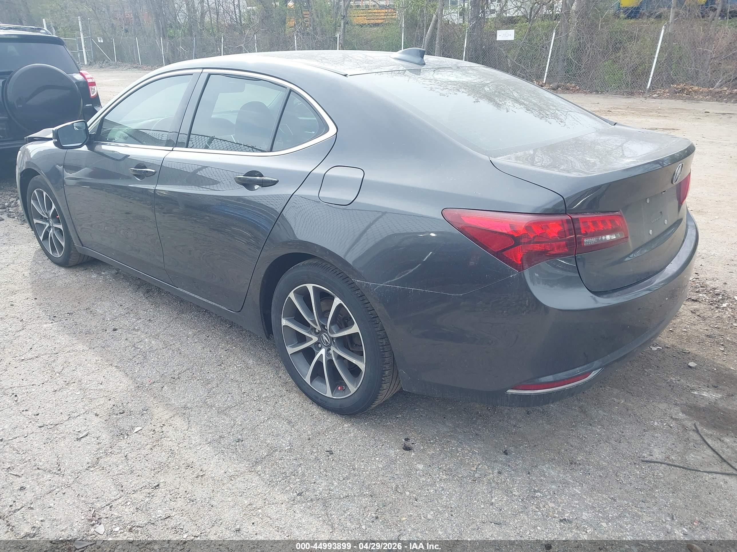 2015 Acura Tlx V6 Tech Gray vin: 19UUB2F57FA011947