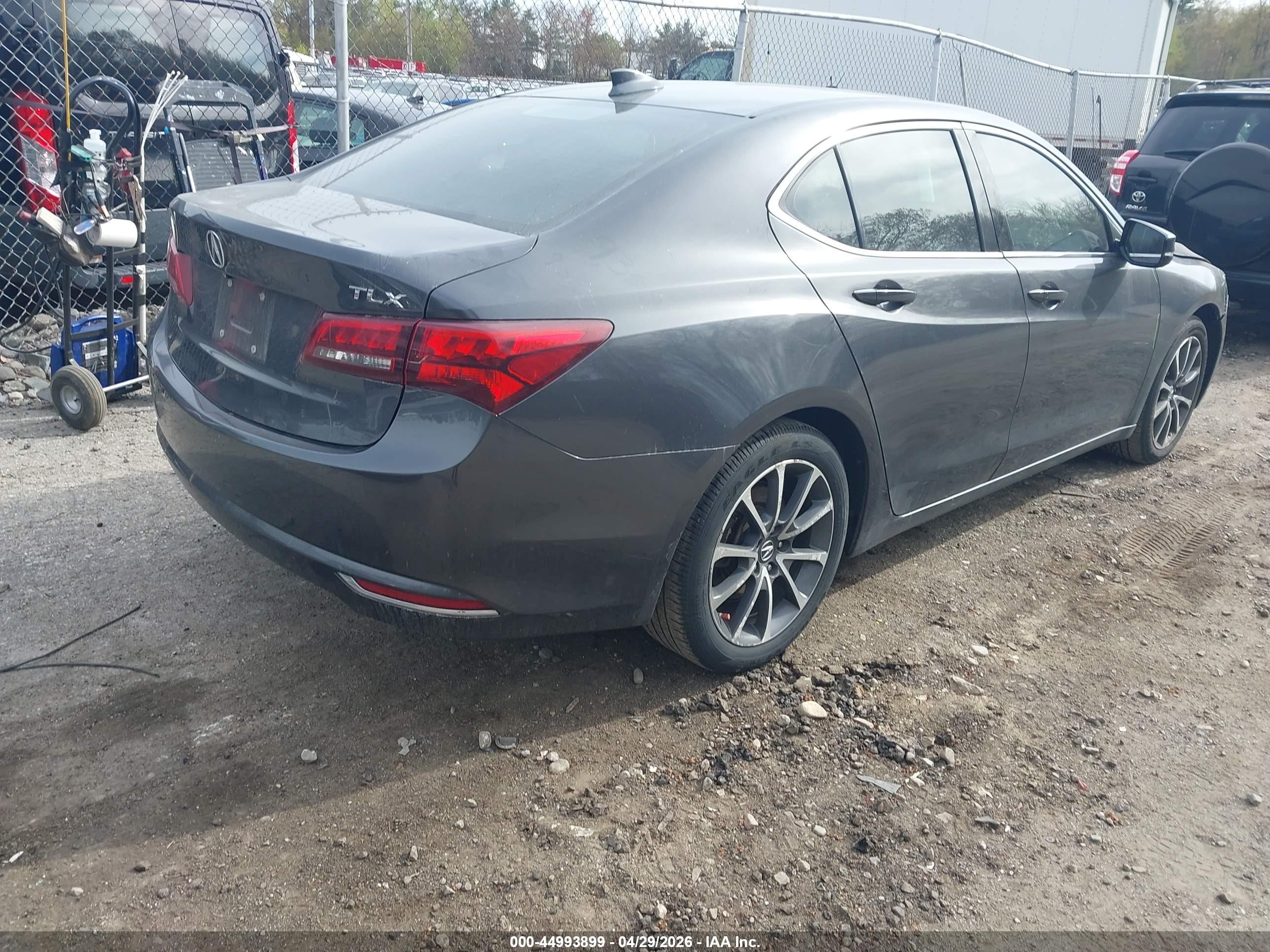 2015 Acura Tlx V6 Tech Gray vin: 19UUB2F57FA011947