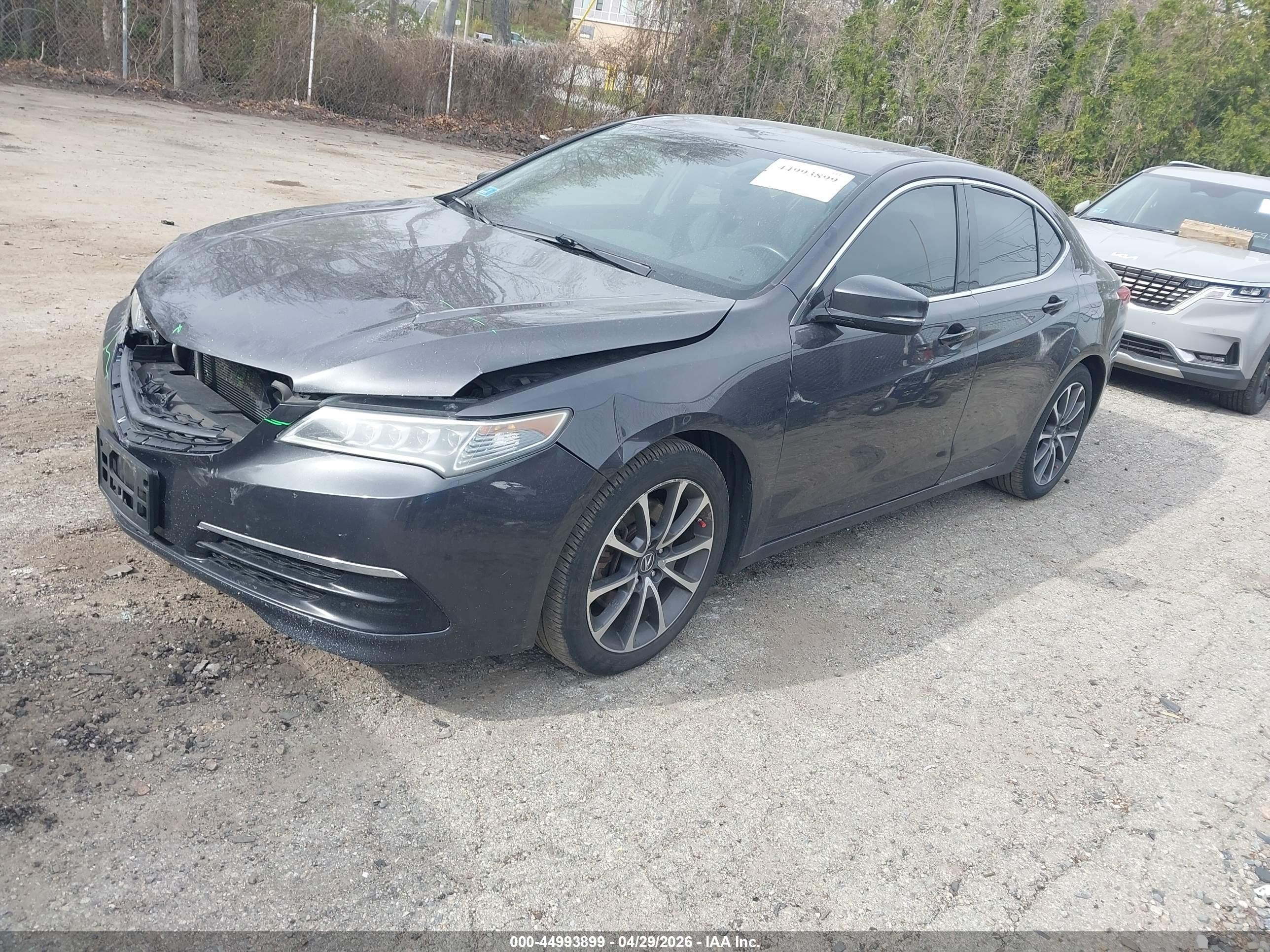 2015 Acura Tlx V6 Tech Gray vin: 19UUB2F57FA011947
